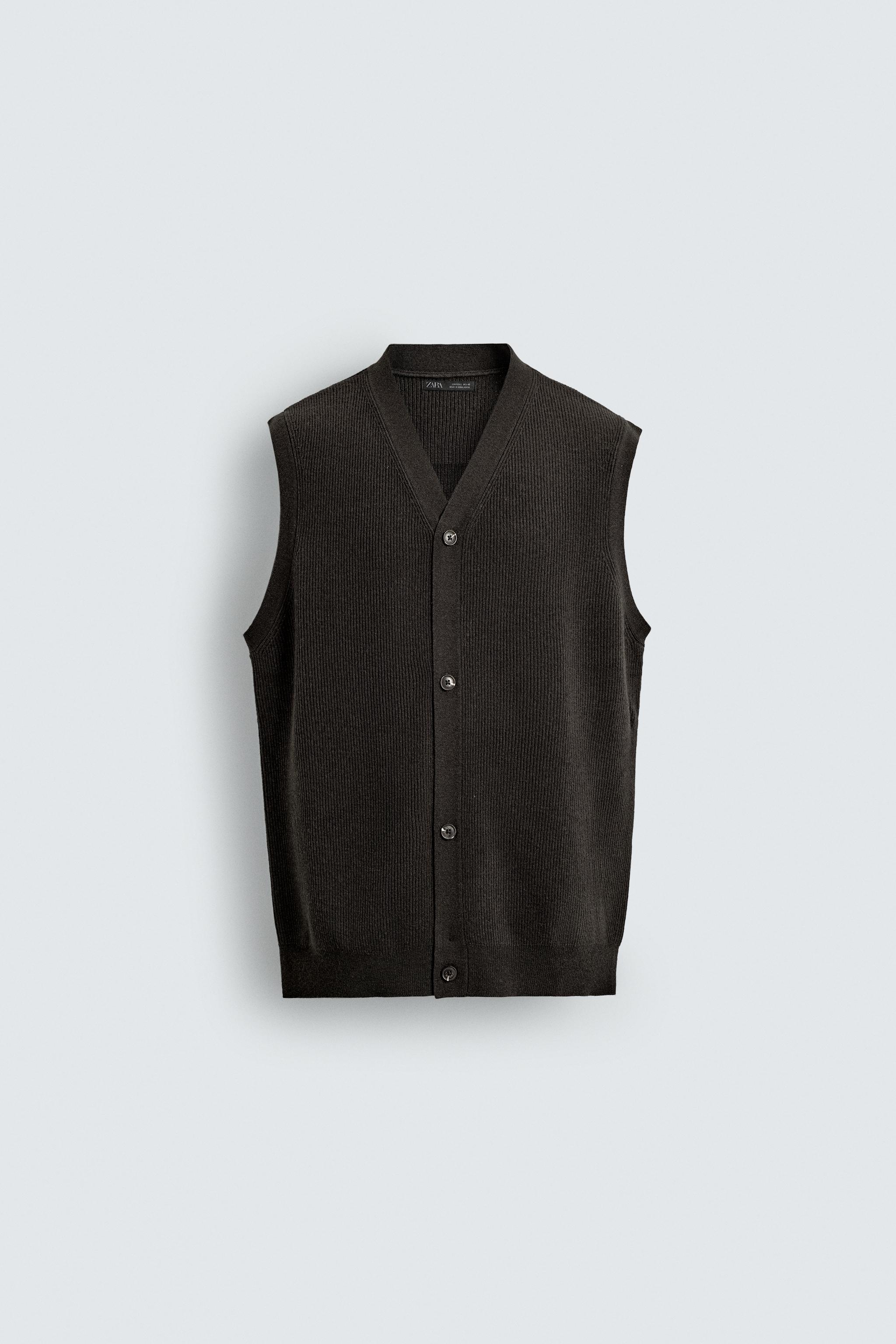 zara カシミアニット ウールカシミアニットポロシャツ - カーボングレー | ZARA Japan