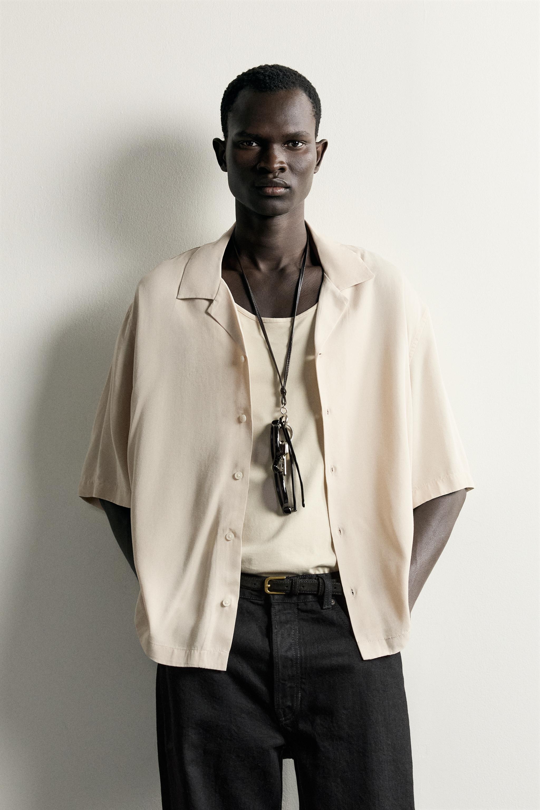 RELAXED FIT FLUID SHIRT