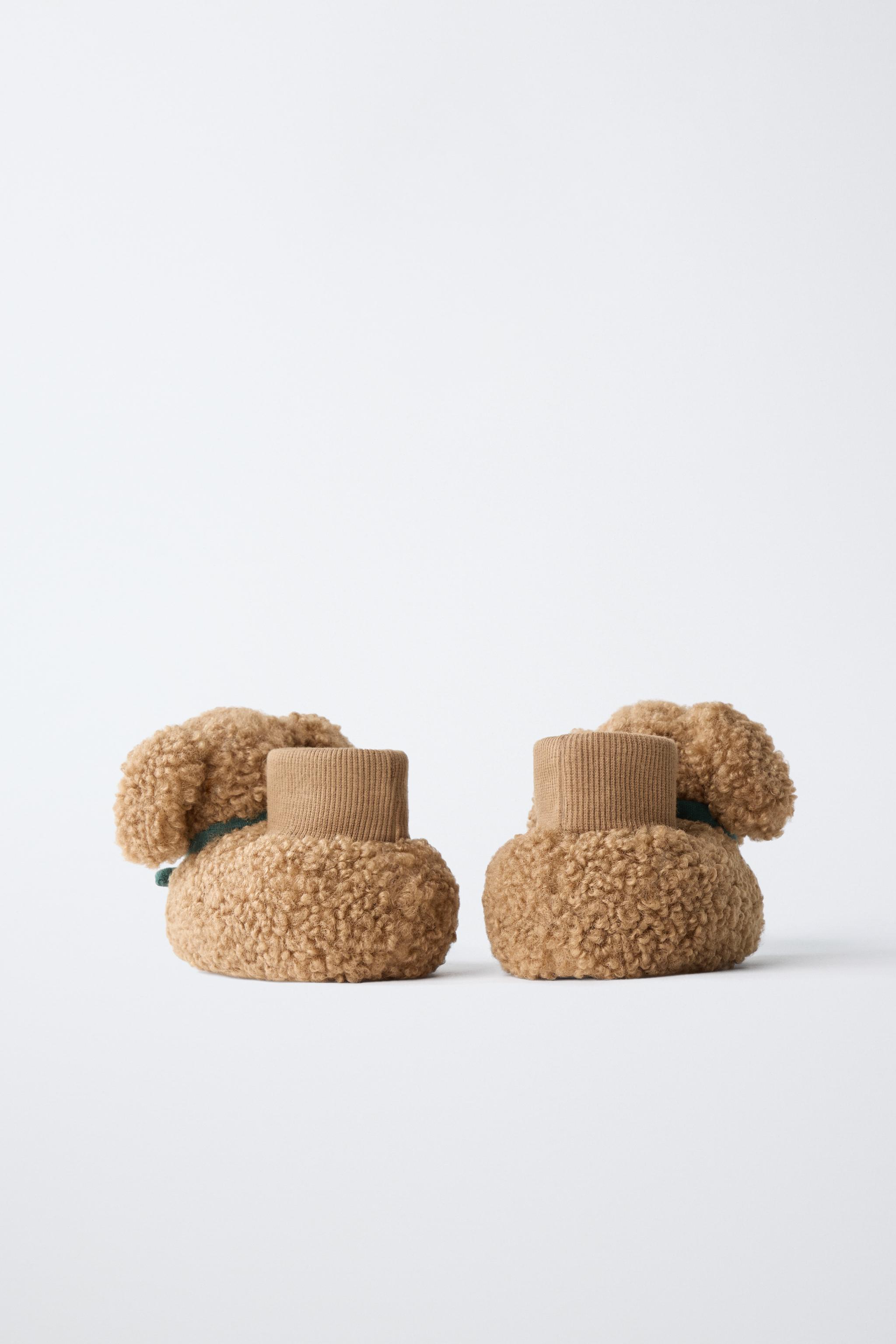 Детские тапочки Zara PUPPY SLIPPERS — фото 5