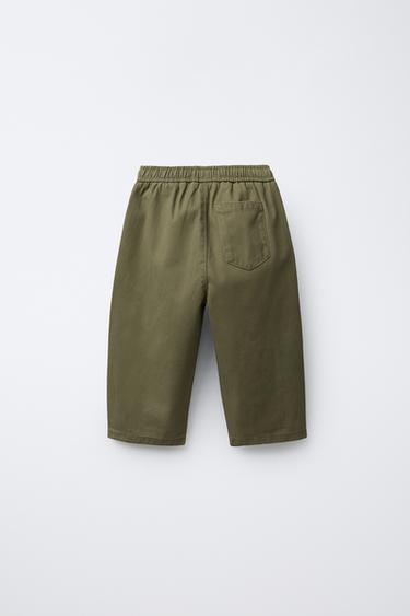 PANTALON BALLOON SOFT - Kaki de Zara - Image 1