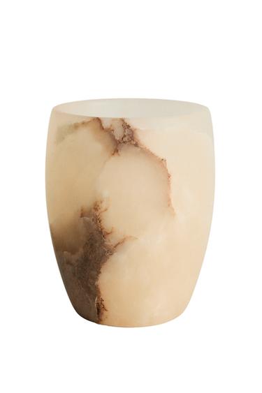 ALABASTER TOOTHBRUSH TUMBLER - بيج الخاص بـ Zara