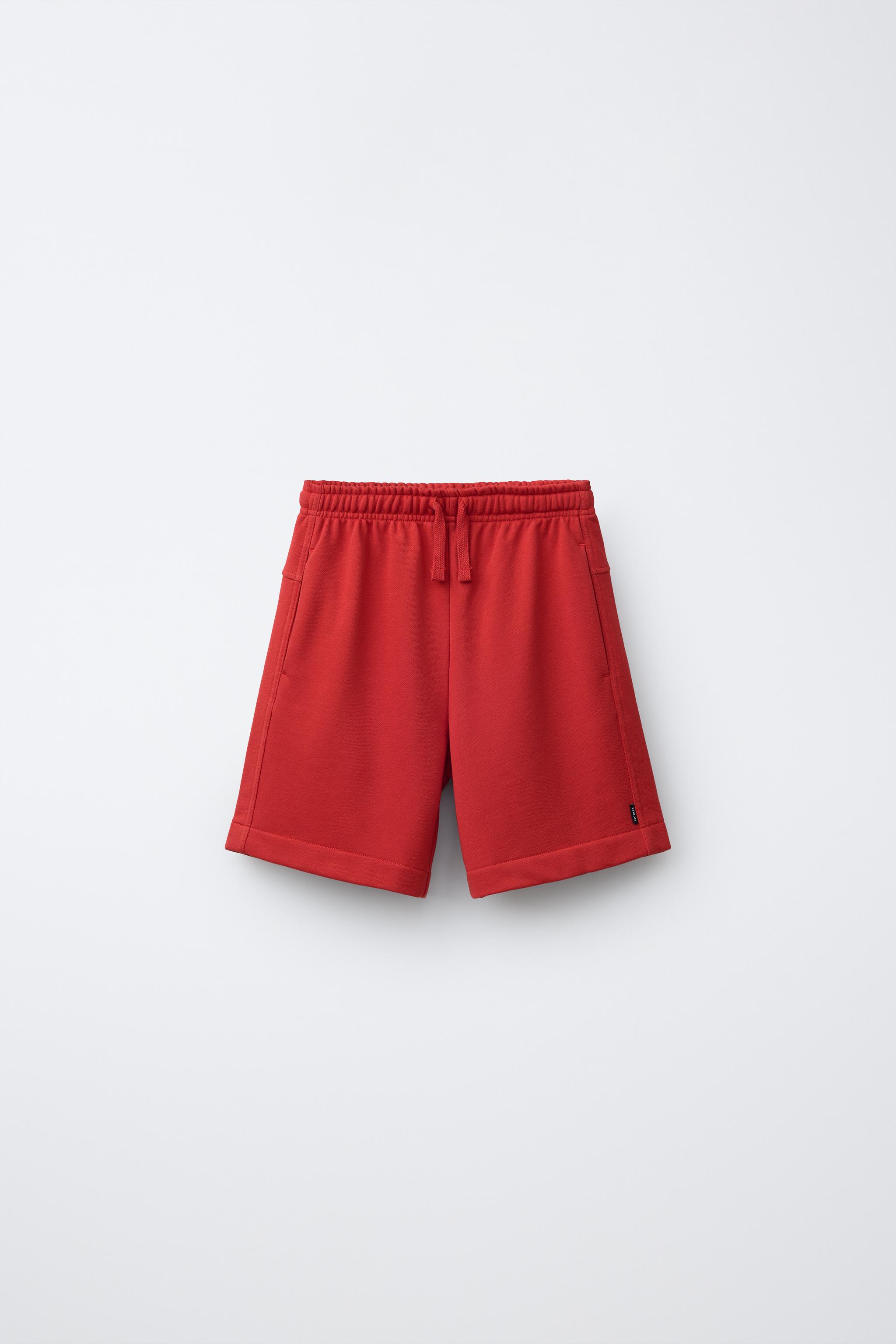 PLAIN SHORTS — Red