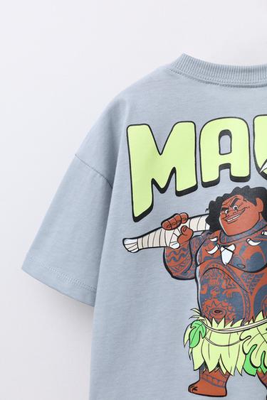 MAUI VAINA © DISNEY PRINT T-SHIRT - Pearl grey by Zara - Image 3