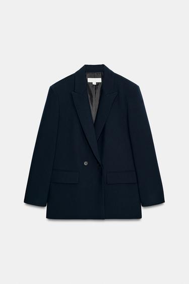 ҚОСӨҢІРЛІ ОВЕРСАЙЗ БЛЕЙЗЕР - Теңіз Zara компаниясынан - Сурет 0