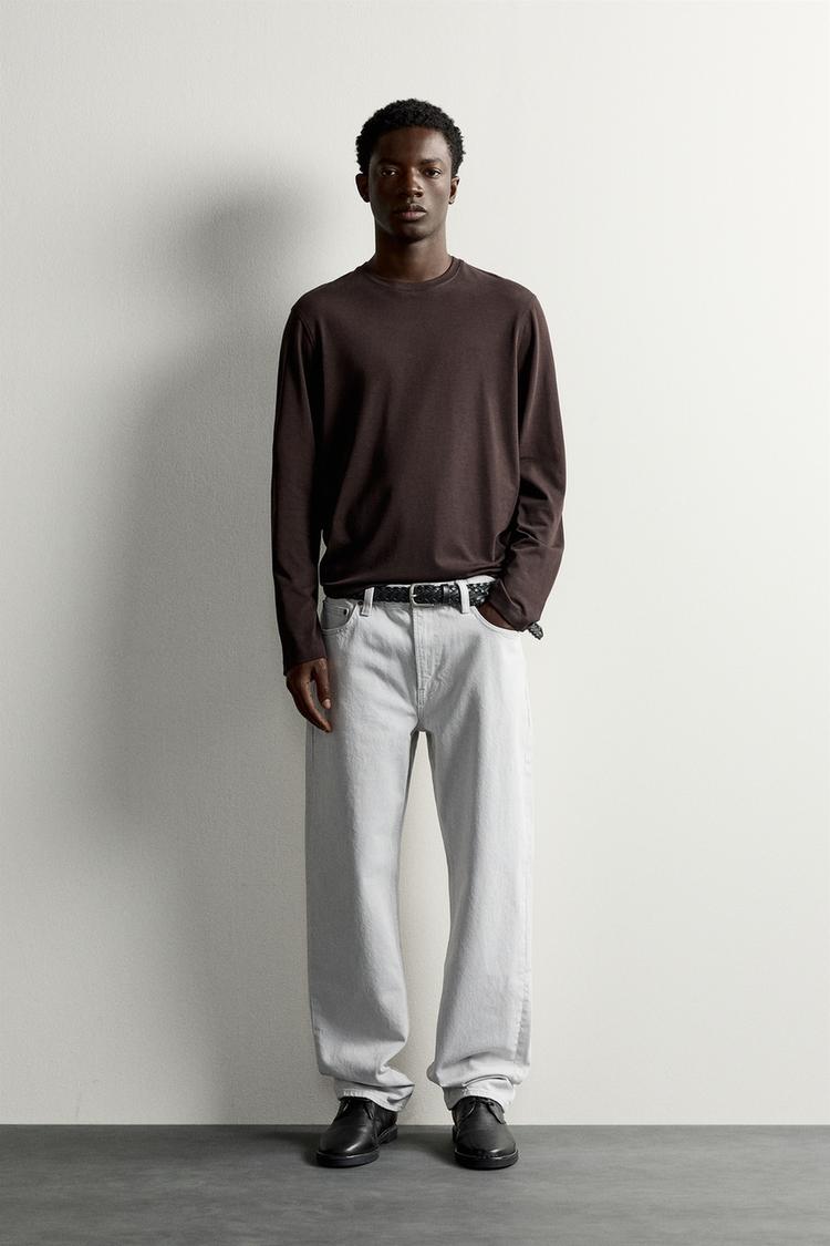 REGULAR FIT LONG SLEEVE T-SHIRT