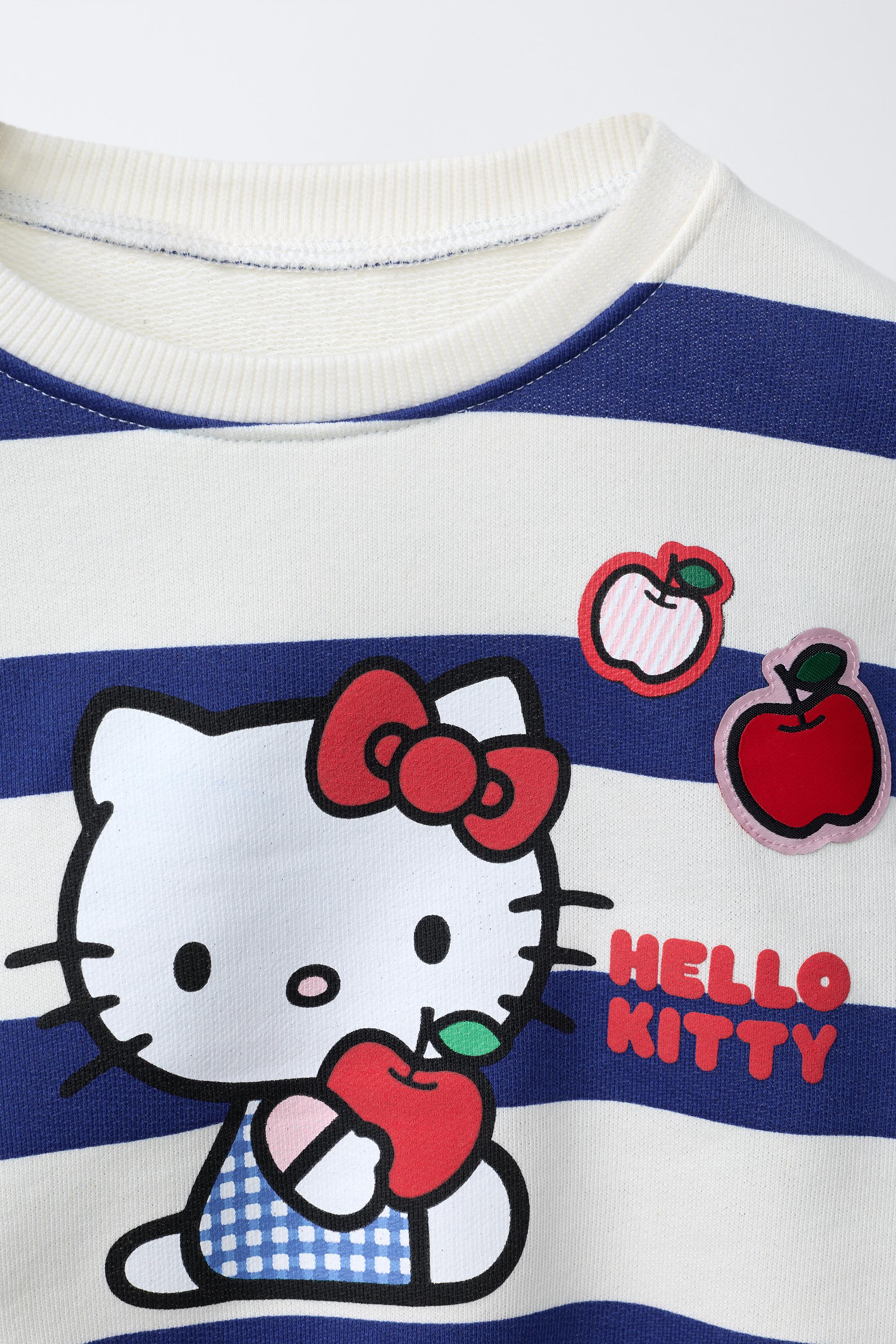 STRIPED HELLO KITTY © SANRIO SWEATSHIRT