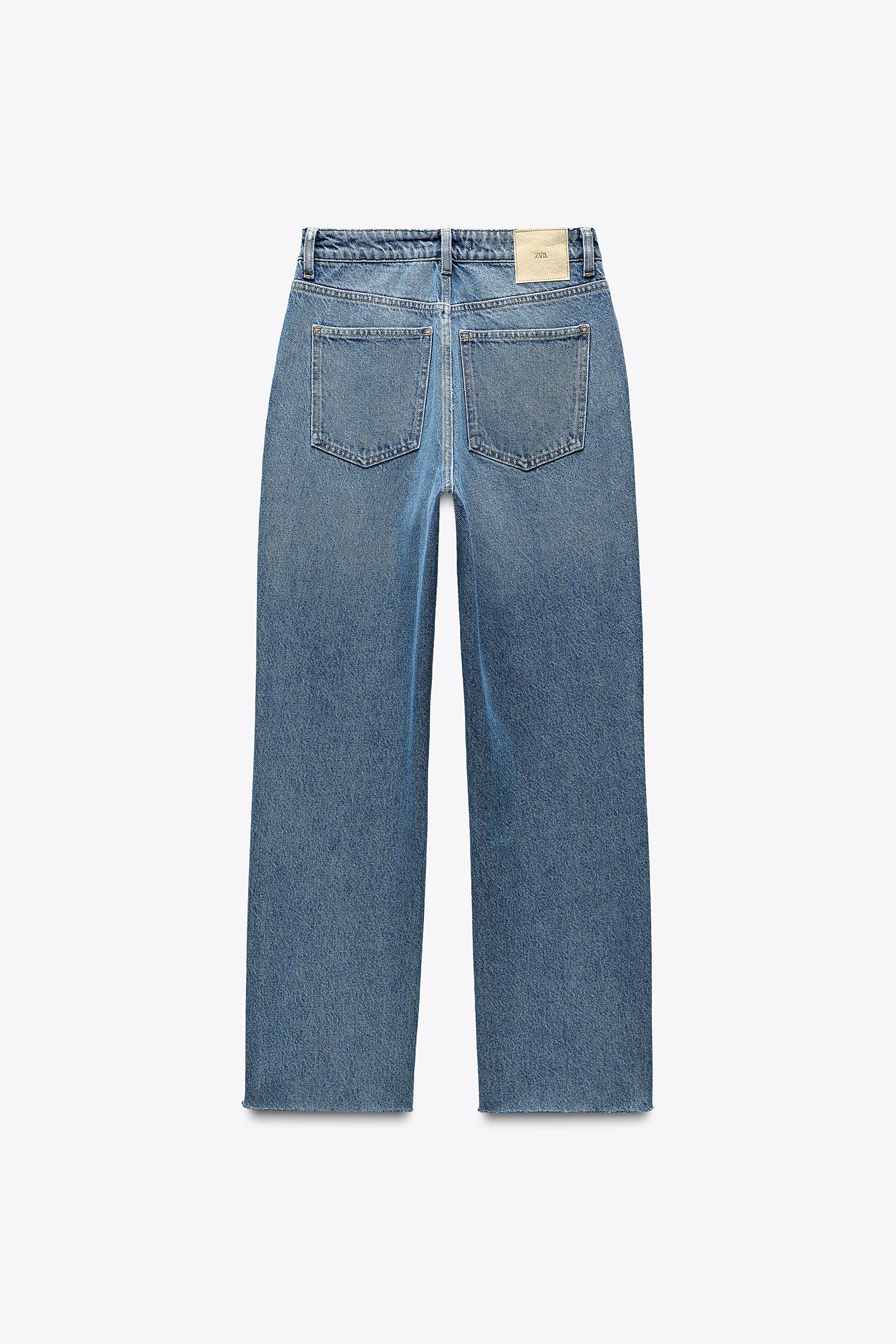 JEANS STRAIGHT ANKLE HIGH-WAIST - Main Image