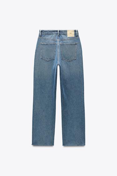 JEAN Z1975 DROIT À TAILLE HAUTE - Bleu moyen de Zara - Image 5