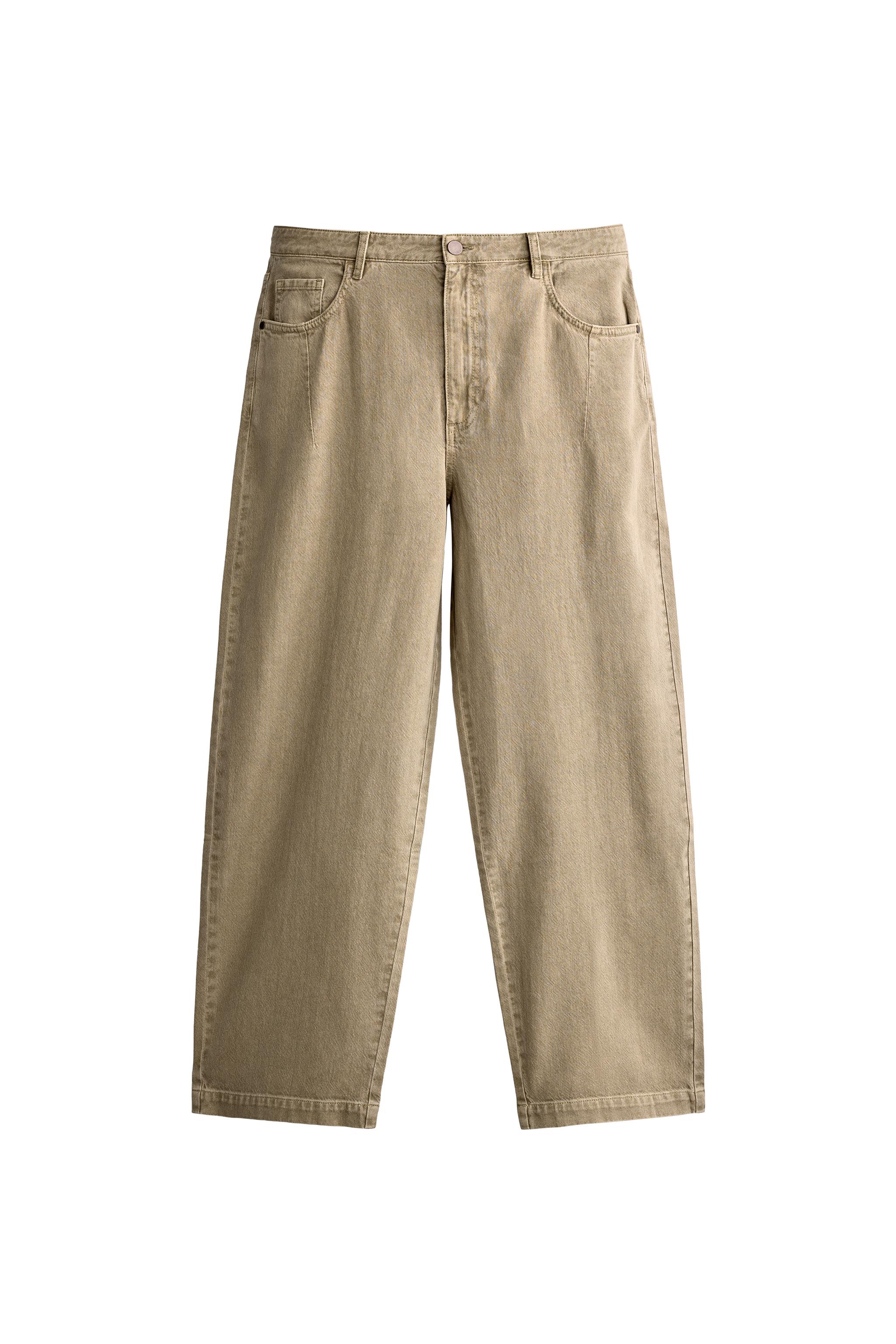 PANTALÓN LAVADO ALGODÓN - LINO