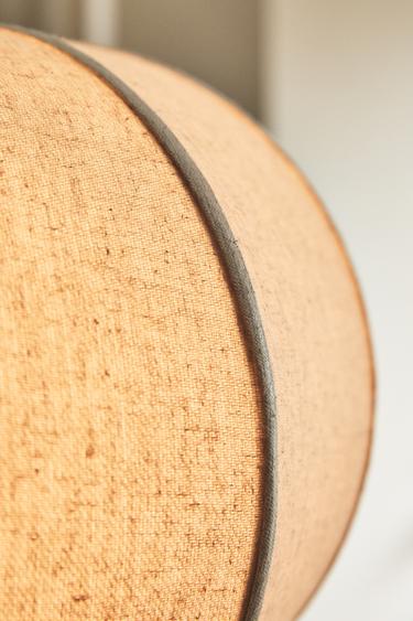 SMALL LINEN CEILING LAMP - Ecru by Zara - Image 5