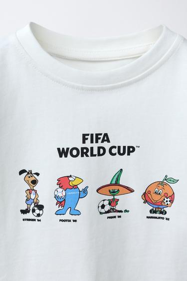 T-SHIRT IMPRIMÉ MASCOTTES FIFA CLASSICS WORLD CUP ™ - Blanc de Zara - Image 2