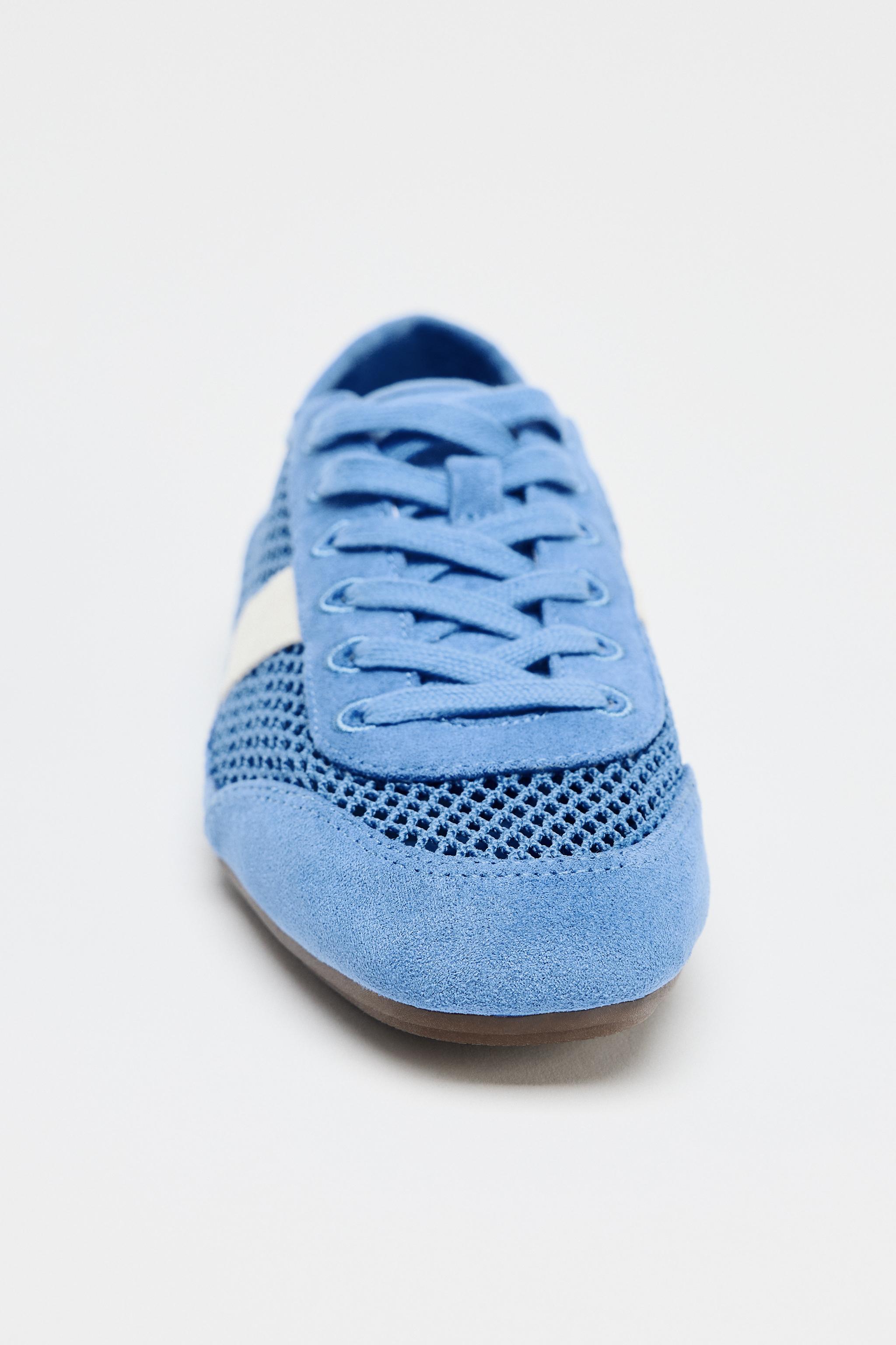 数量は多い  SNEAKERS MESH - States United ZARA | Blue その他