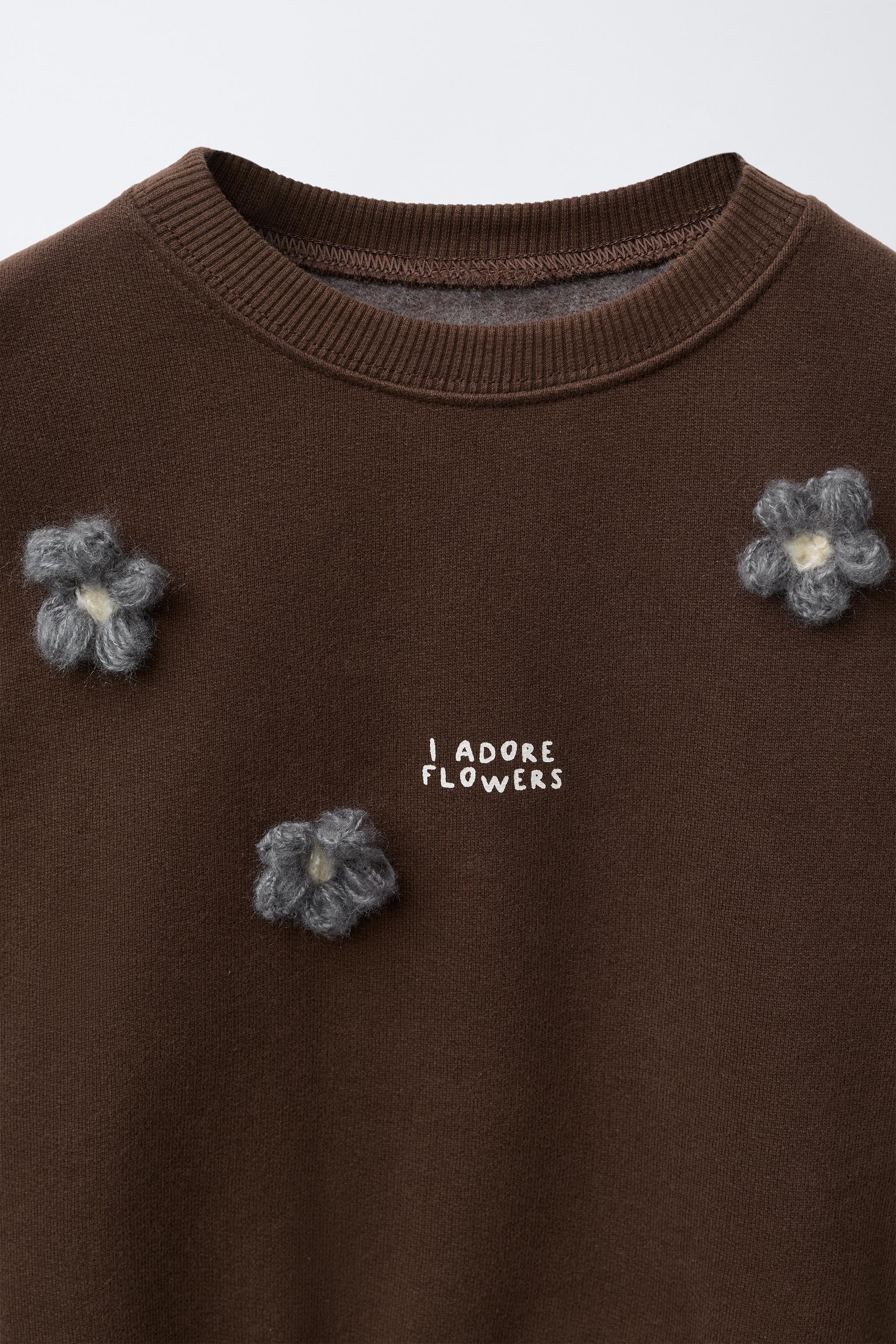 SWEAT BIMATIÈRE FLEURS