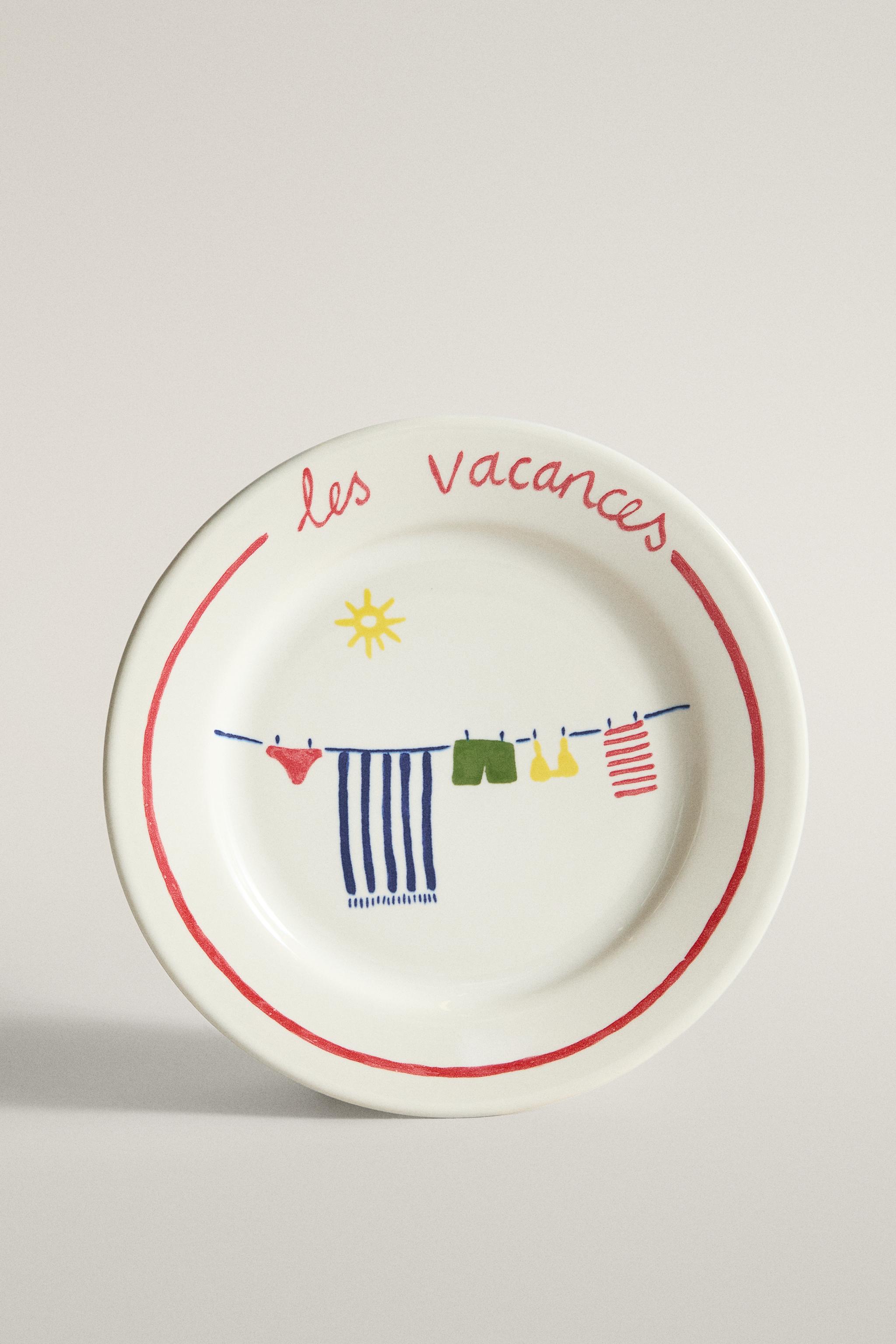 ASSIETTE À DESSERT ÉTÉ | DIEGO NINE