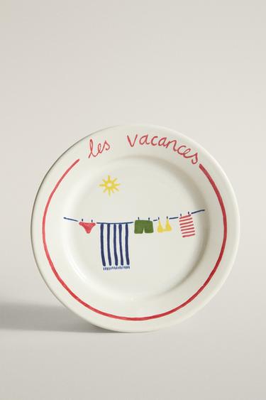 SUMMER DESSERT PLATE | DIEGO NINE — Red 1
