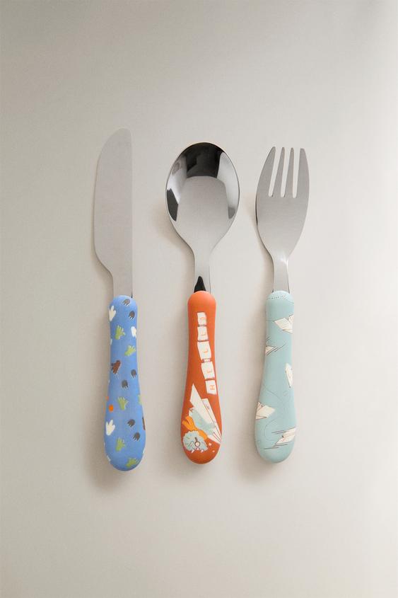 CHILDREN'S DINOSAUR CUTLERY SET – Többszínű a ZARA-tól – 0 kép