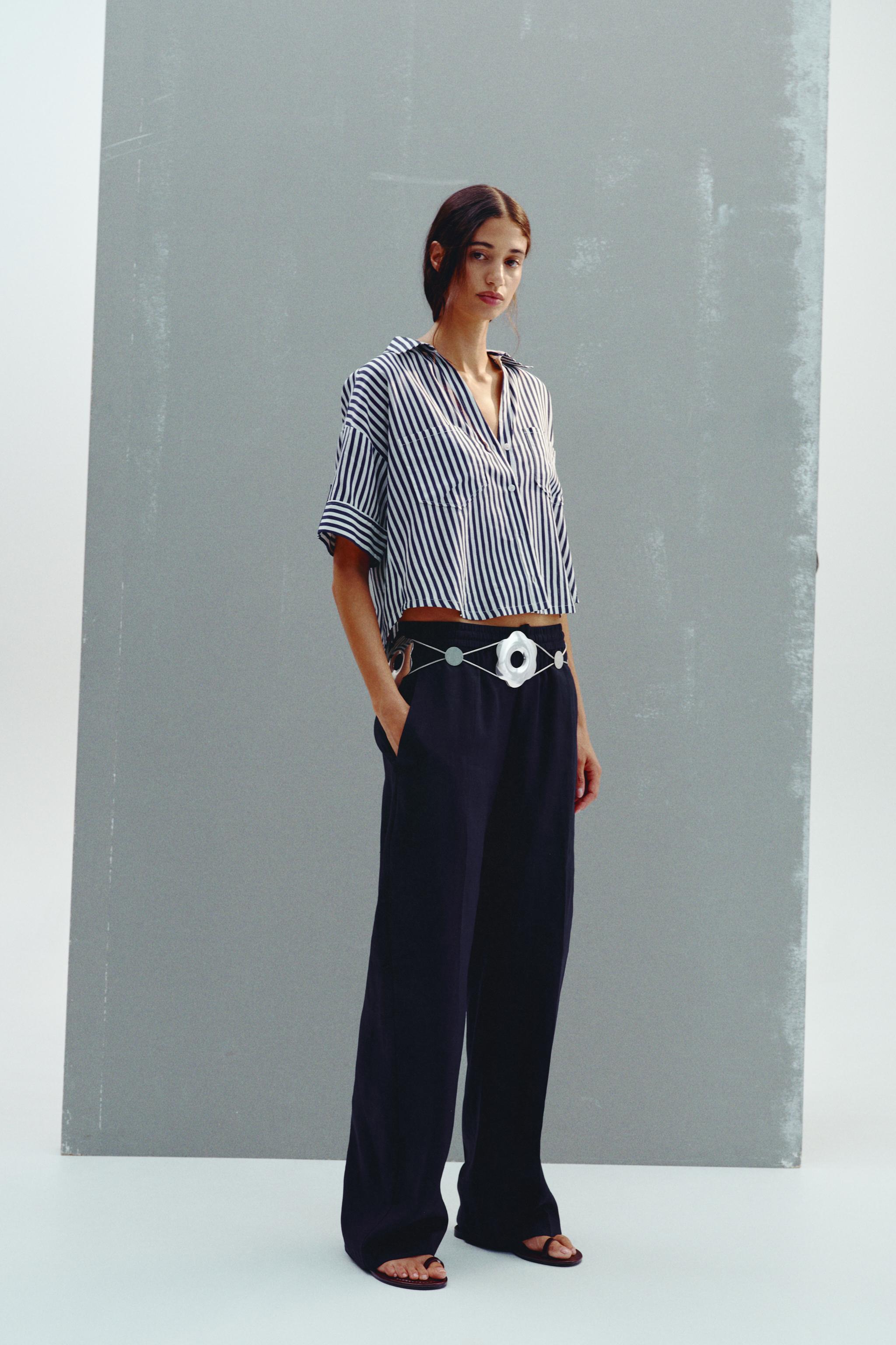 リネンパンツ - レディース | ZARA 日本