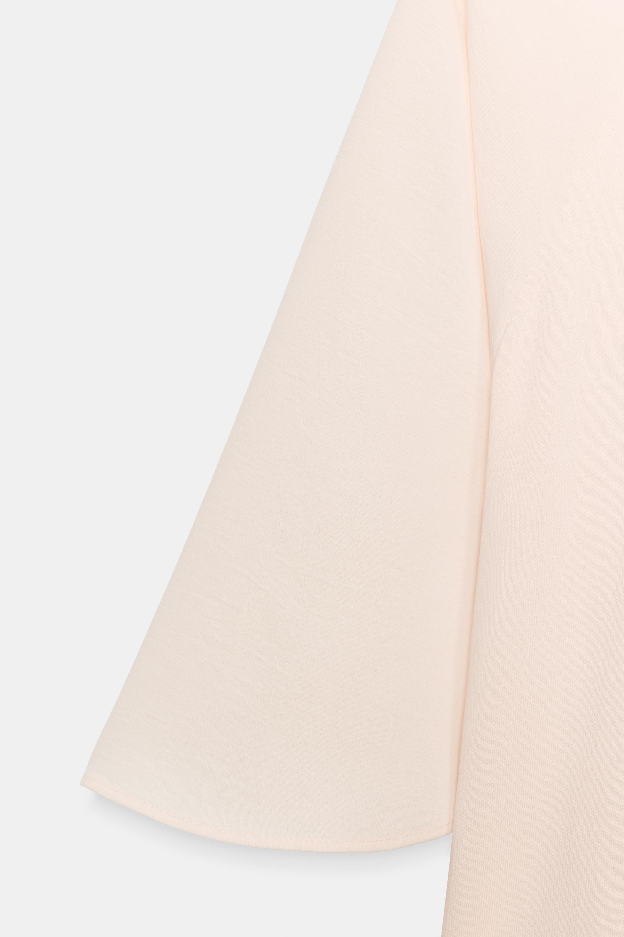 Zara KOMBİNE T-SHIRT görsel 7