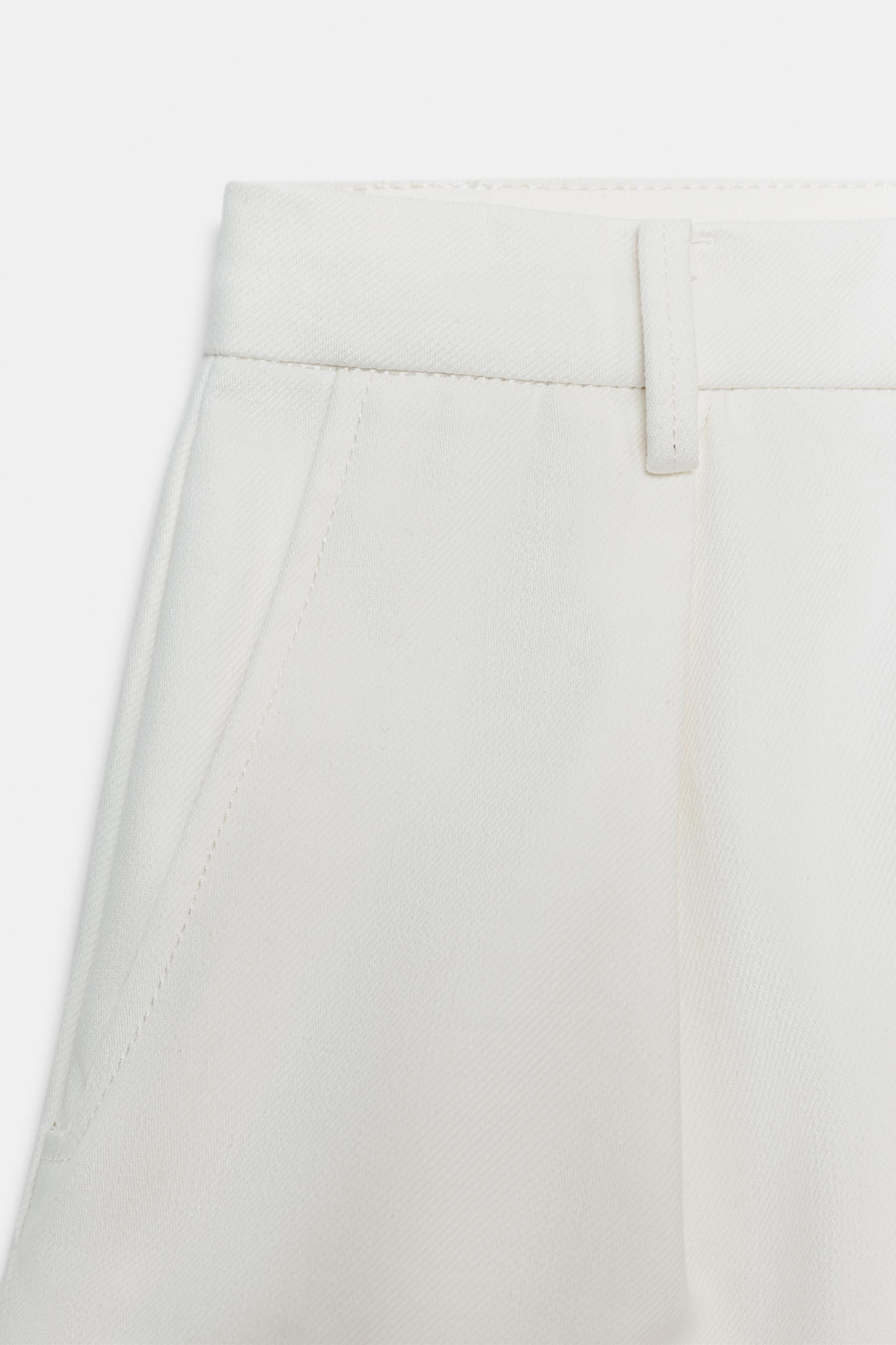 SHORT EN JEAN À PINCES ZW COLLECTION