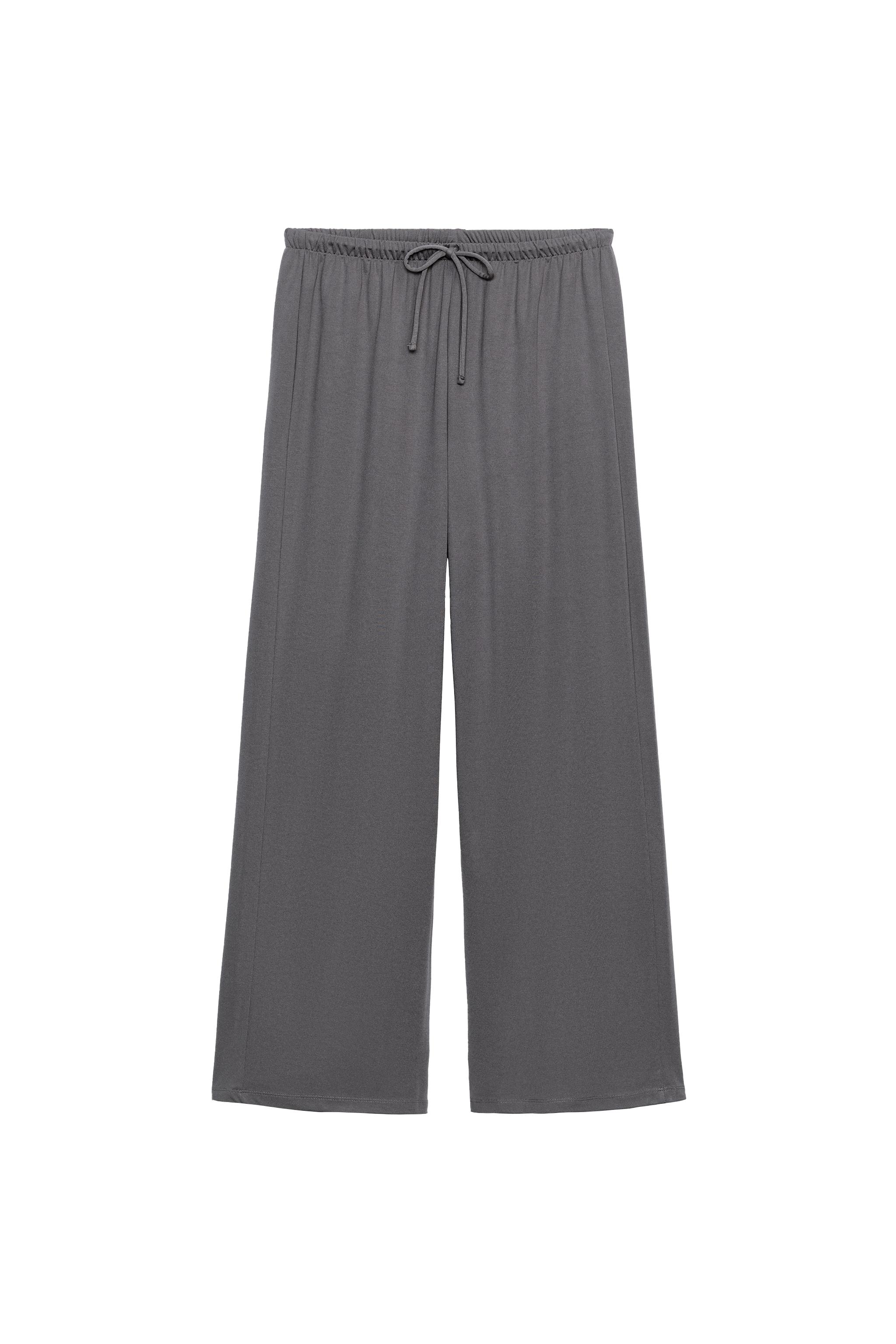 BAĞCIKLI DÖKÜMLÜ PANTOLON