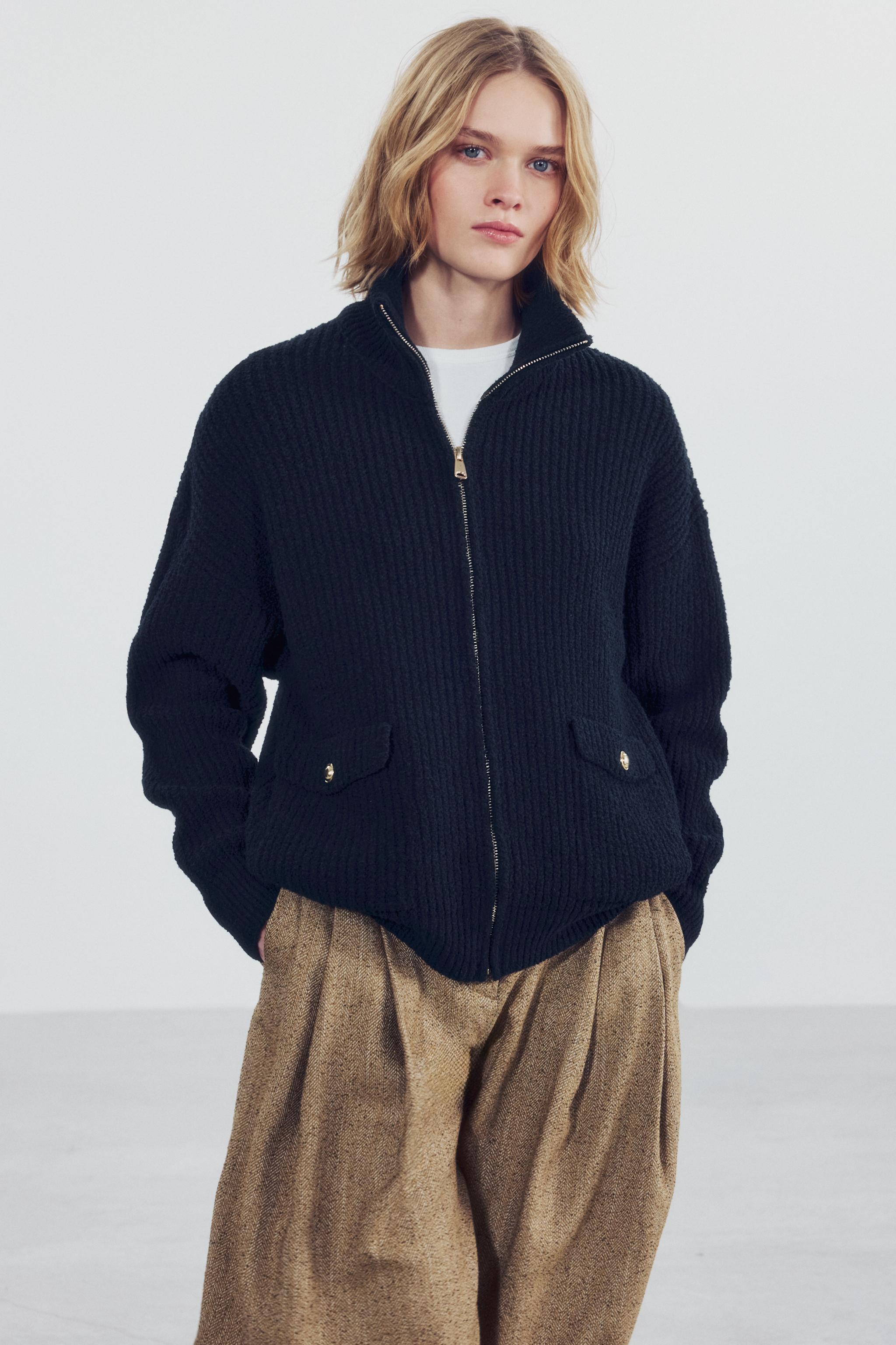 LONG KNIT JACKET