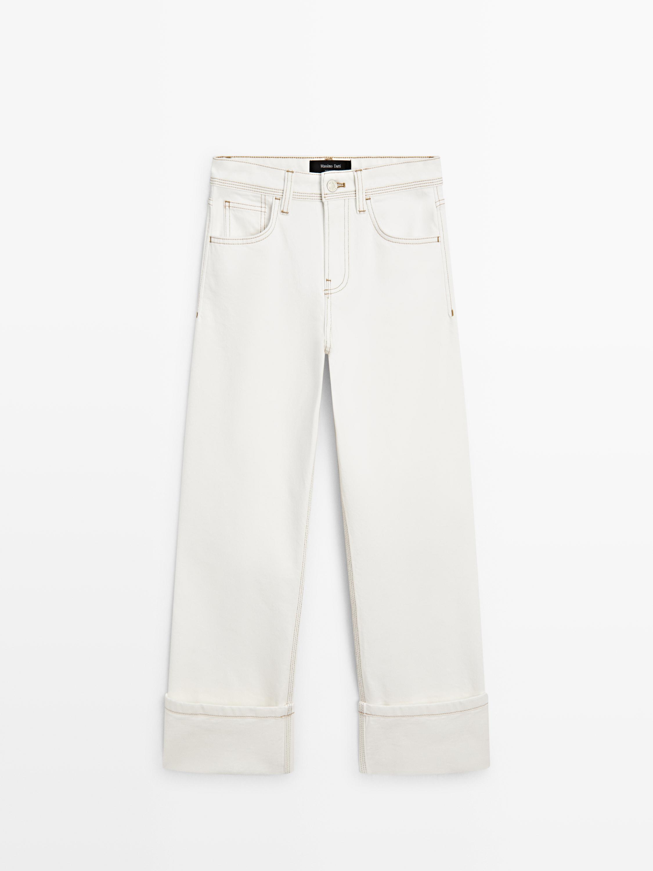 Jean straight ourlet
