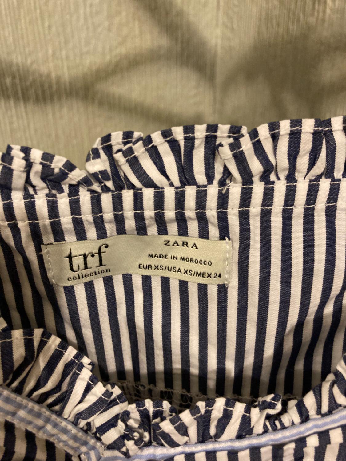 STRIPED TOP WITH THIN STRAPS - Image 5