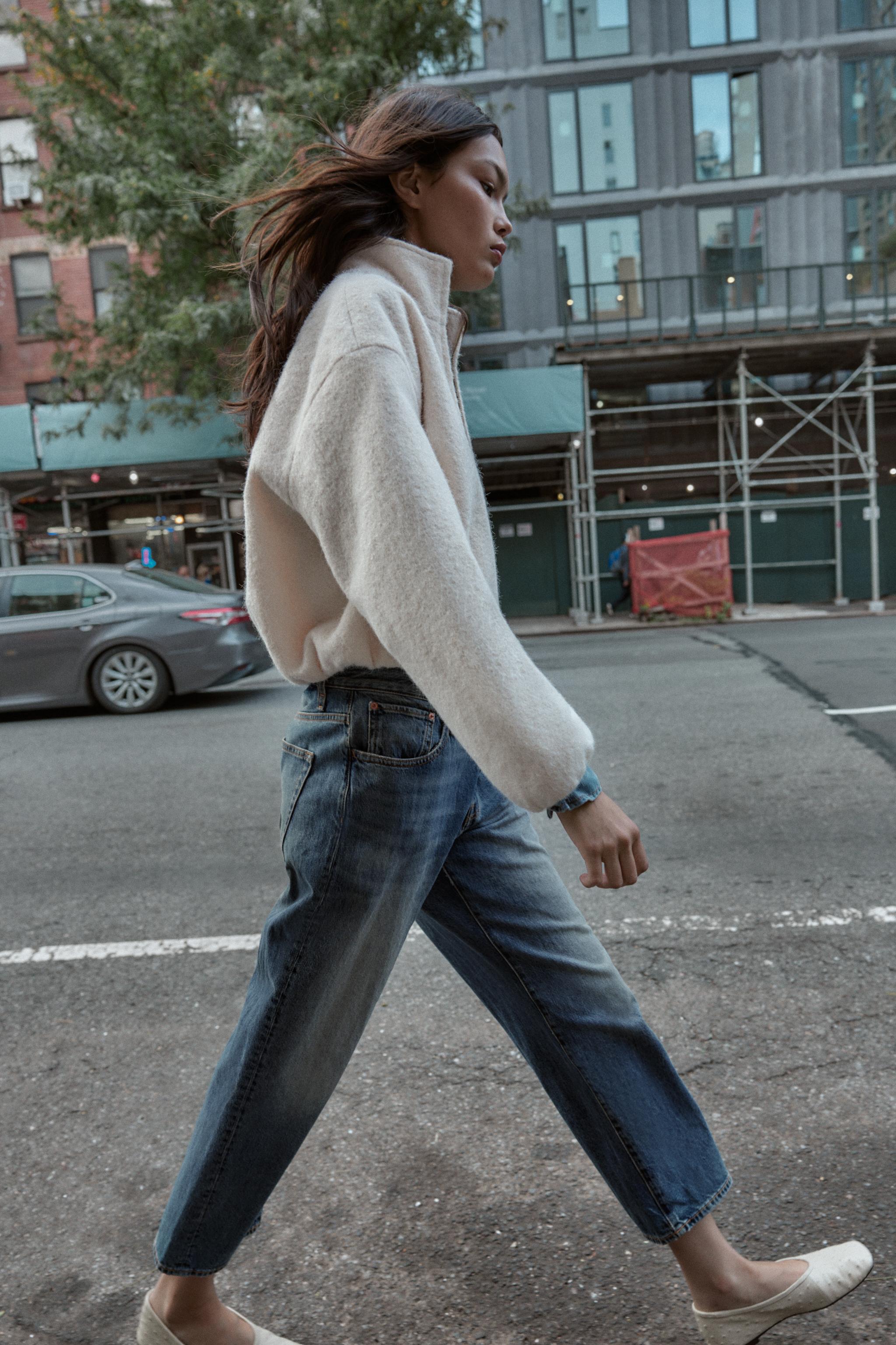 Her praha ハイネッククロップドジャケット XTFJK01J1 ソフトクッション クロップド丈 ハイネック ジップアップ