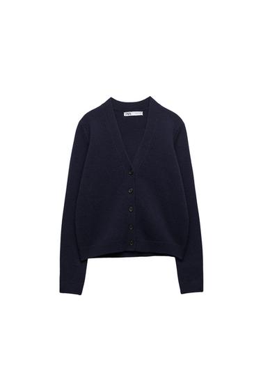 100% MERINO WOOL CARDIGAN