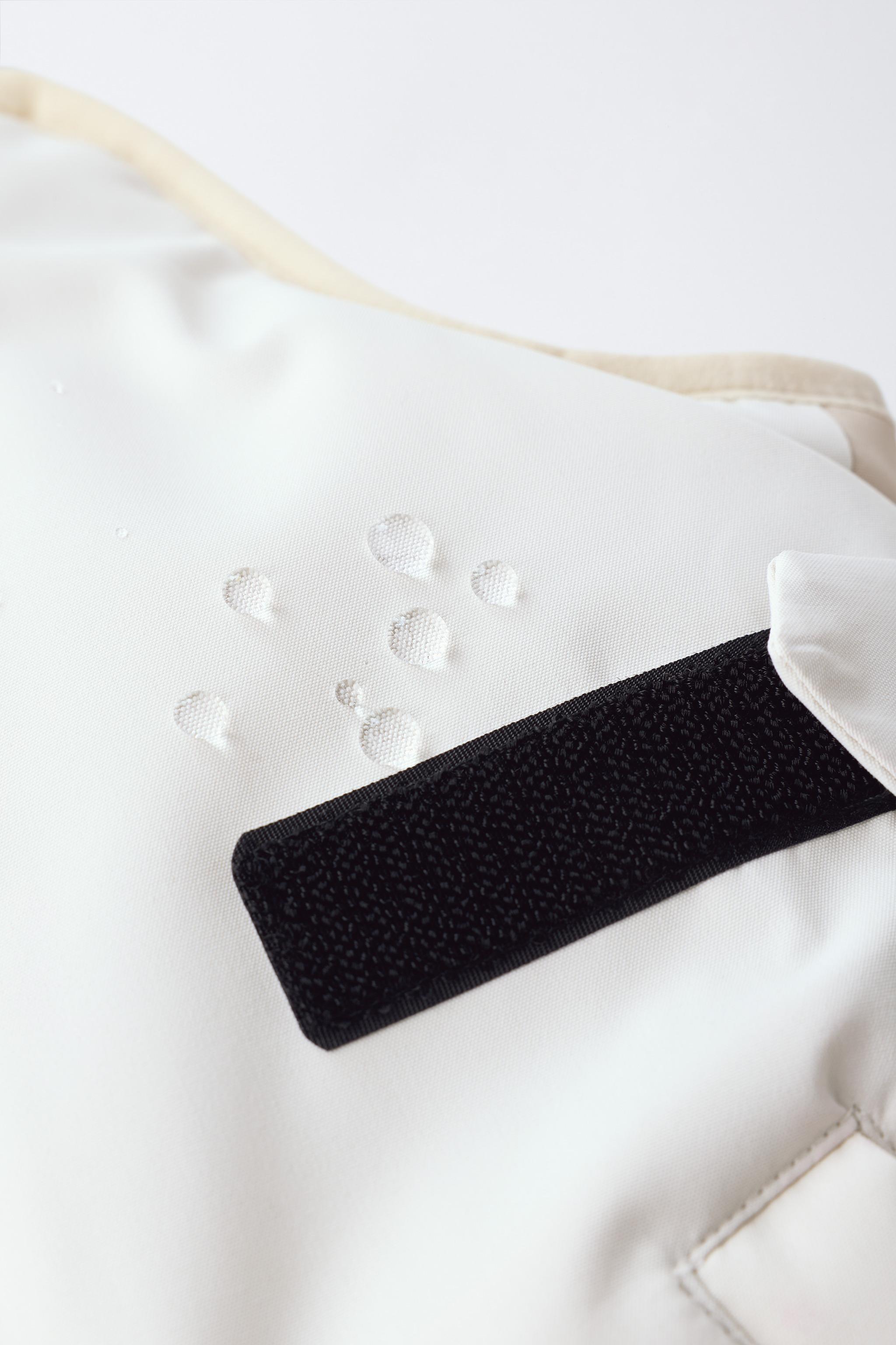 COLOR BLOCK WATER-RESISTANT AND WINDPROOF OVERALLS - Ecru | ZARA 