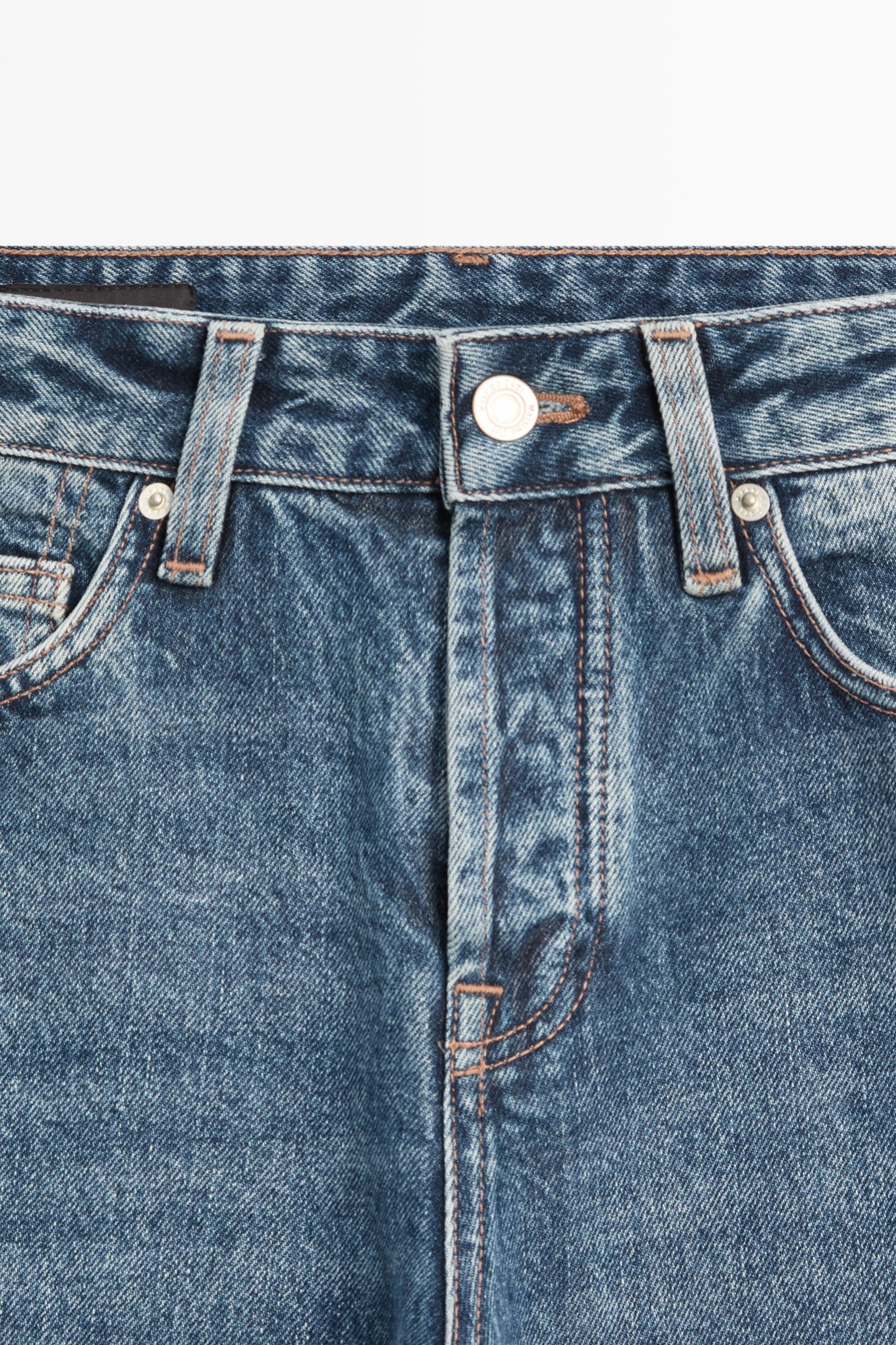 Jean balloon coupe taille moyenne
