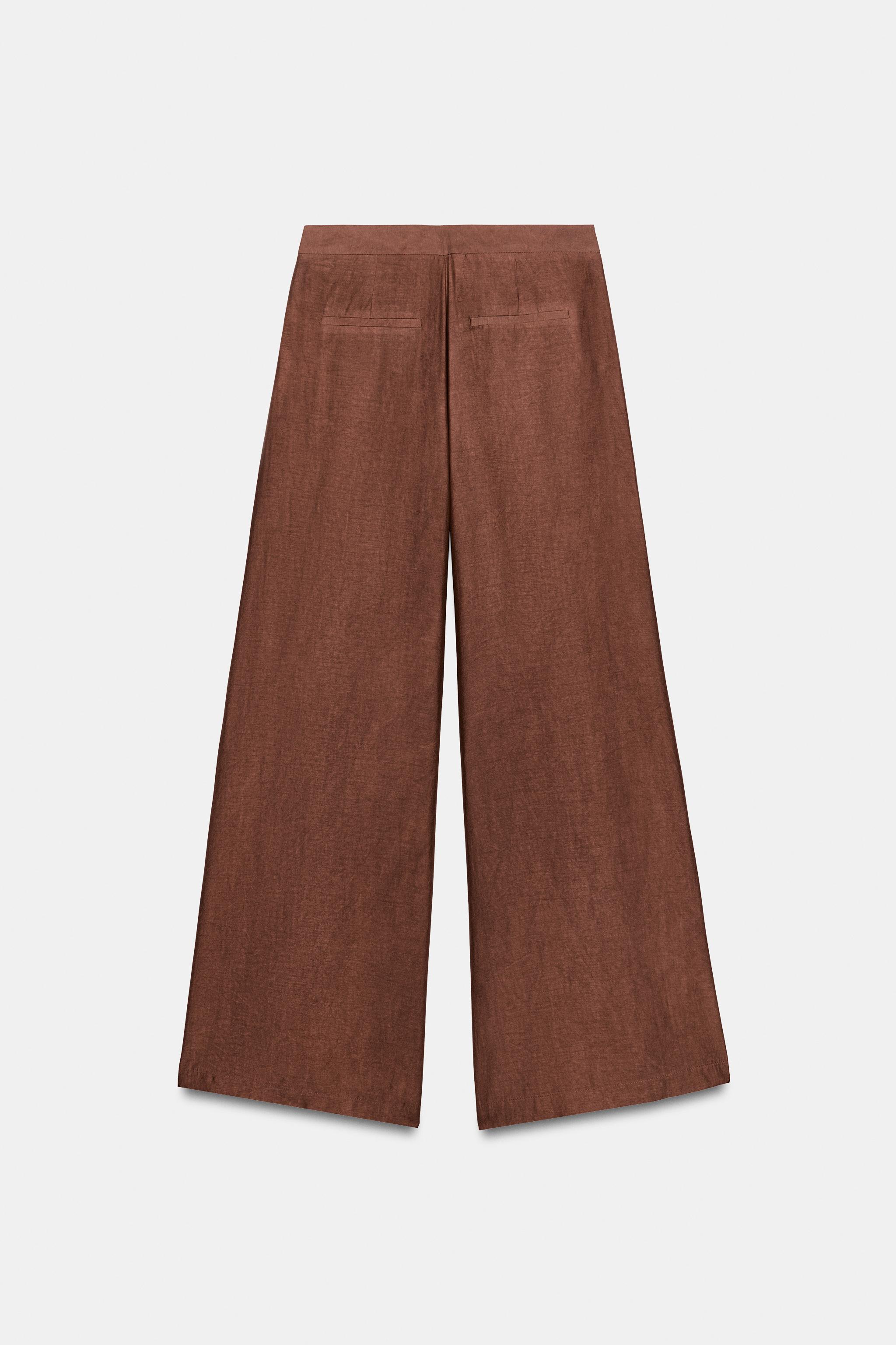 FLOWY WIDE LEG PANTS