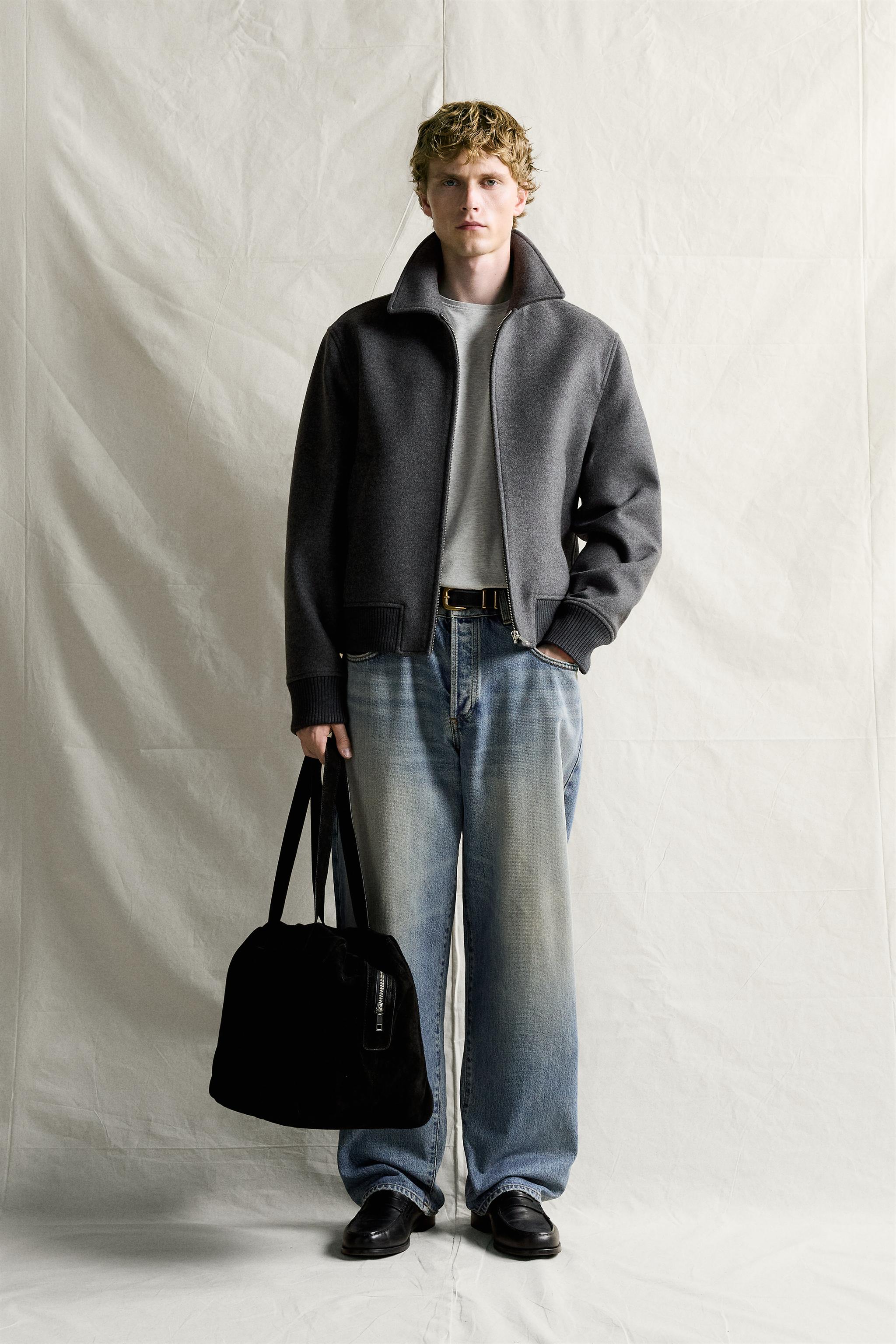 スエードジャケット | メンズ | ZARA 日本