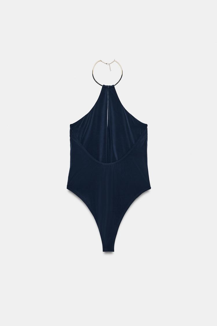 Body halter con gargantilla 5