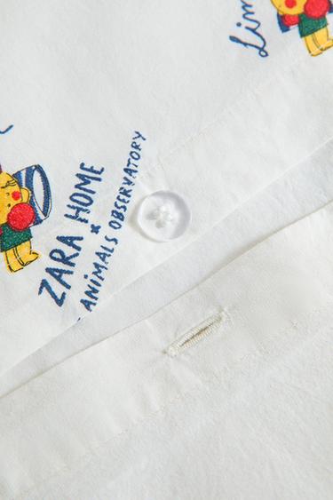 LIMONCELLA X THE ANIMALS OBSERVATORY KIDS’ DUVET COVER - Multicoloured by Zara - Image 3