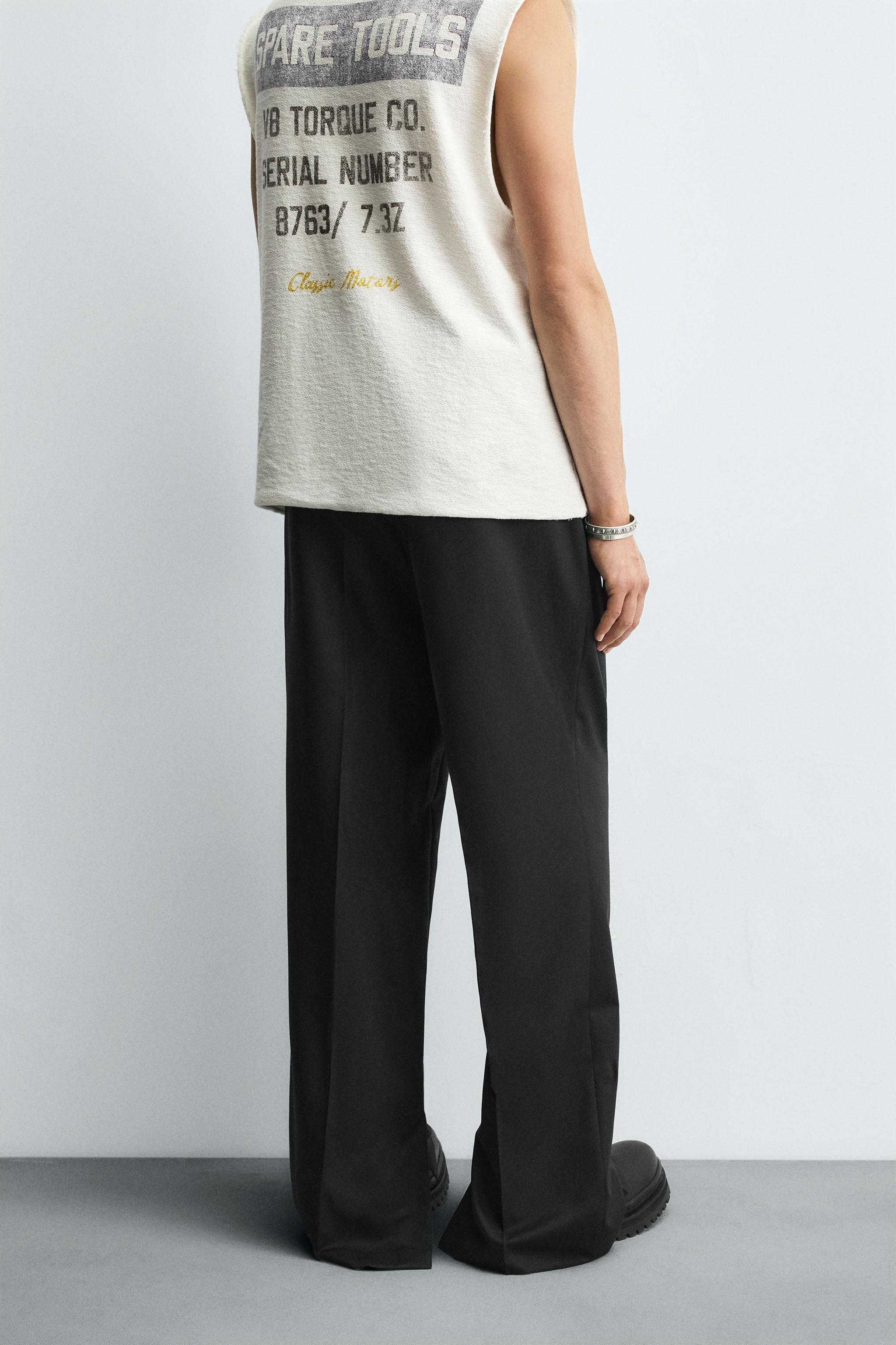 PANTALON STRAIGHT FIT OUVERTURES