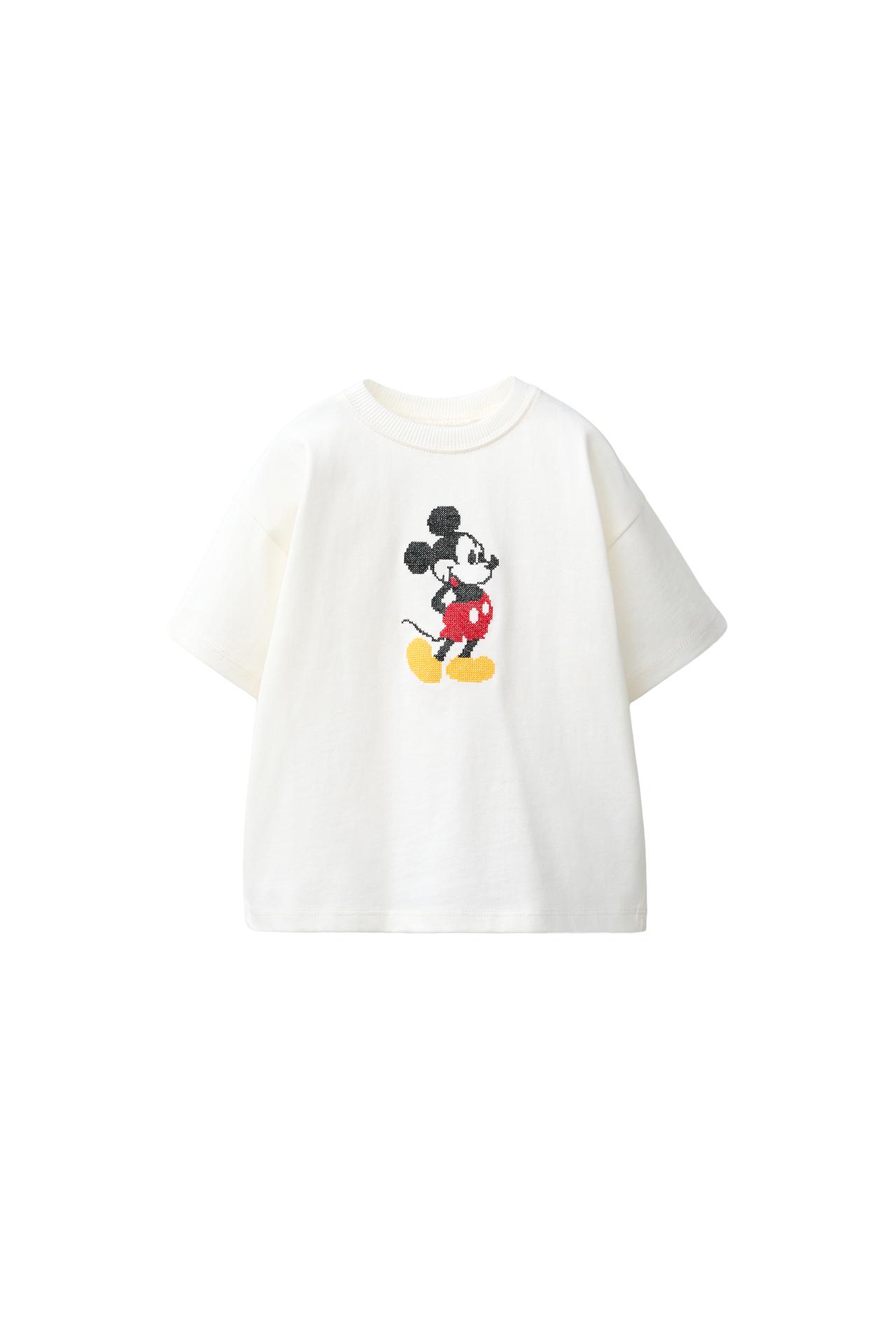 Футболка с вышивкой крестиком Mickey Mouse © DISNEY