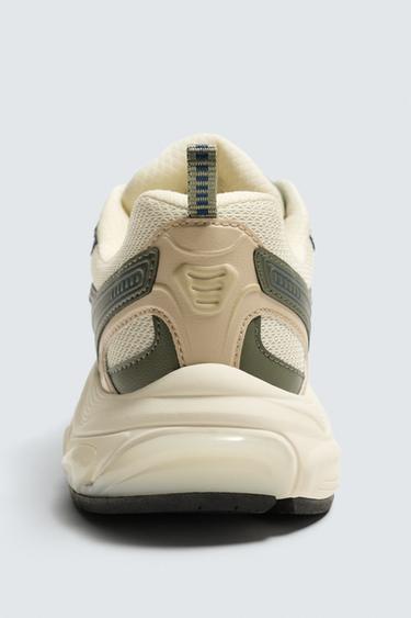 CHUNKY SOLE TRAINERS - Green by Zara - Image 6