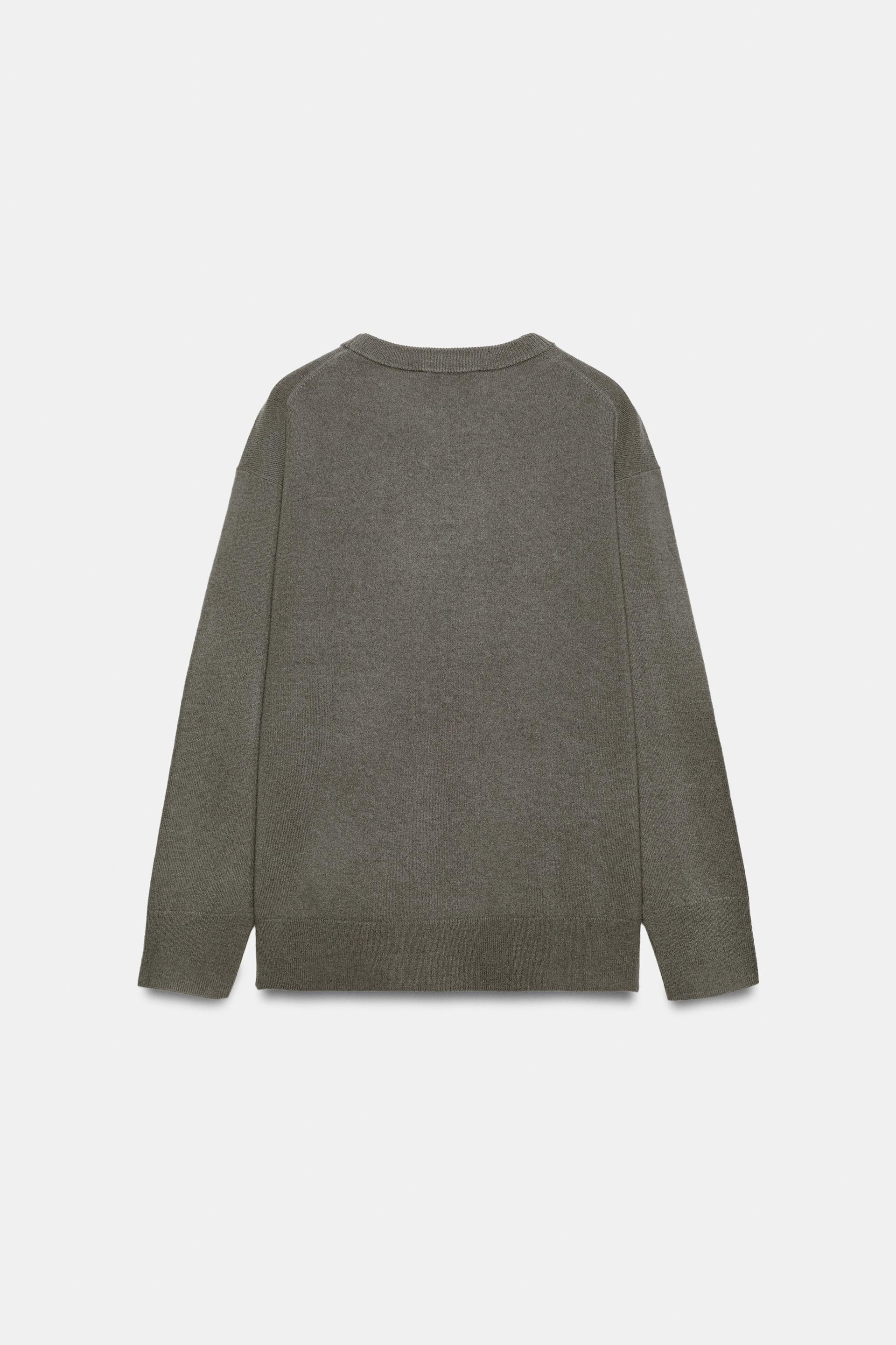 100% WOOL OVERSIZED SWEATER thumbnail 6