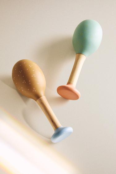 KINDERINSTRUMENT SPIELZEUG-MARACAS - Bunt von Zara
