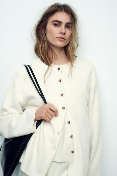 CHAQUETA CANALÉ SOFT - Crudo de Zara