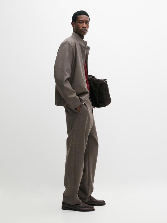 Cool wool blend trousers from Zara - $180