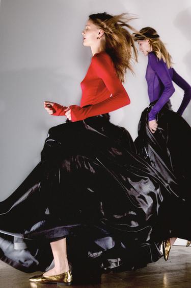 SABRINAS EM PELE LAMINADA - Ouro da Zara