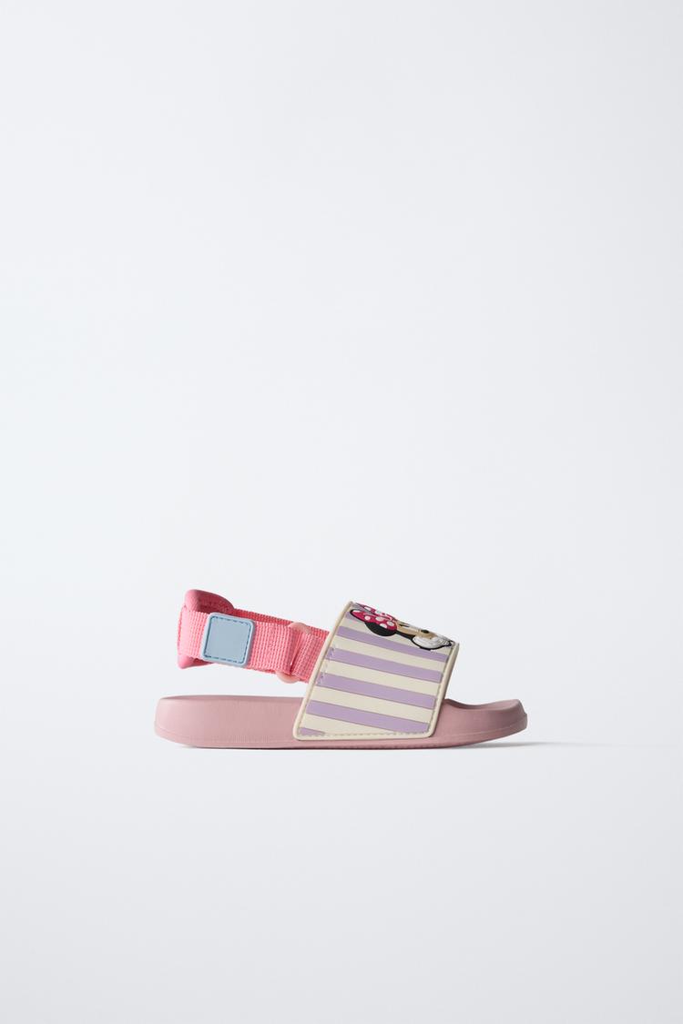 ミニーマウス © ディズニー ビーチサンダル - ピンク | ZARA Japan / 日本