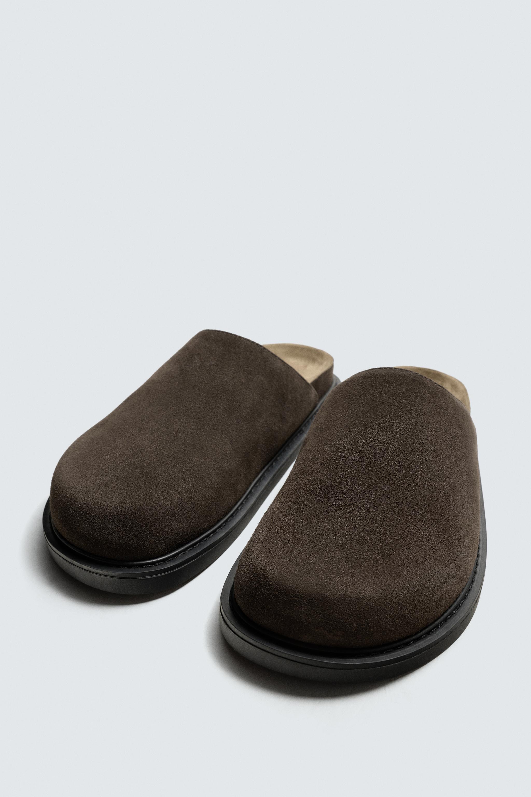 SABOTS EN CUIR