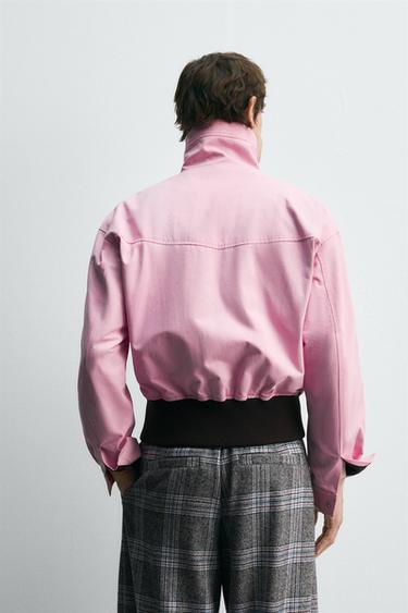 VESTE CONTRASTÉE HARRY LAMBERT FOR ZARA X DISNEY - Rose de Zara - Image 2