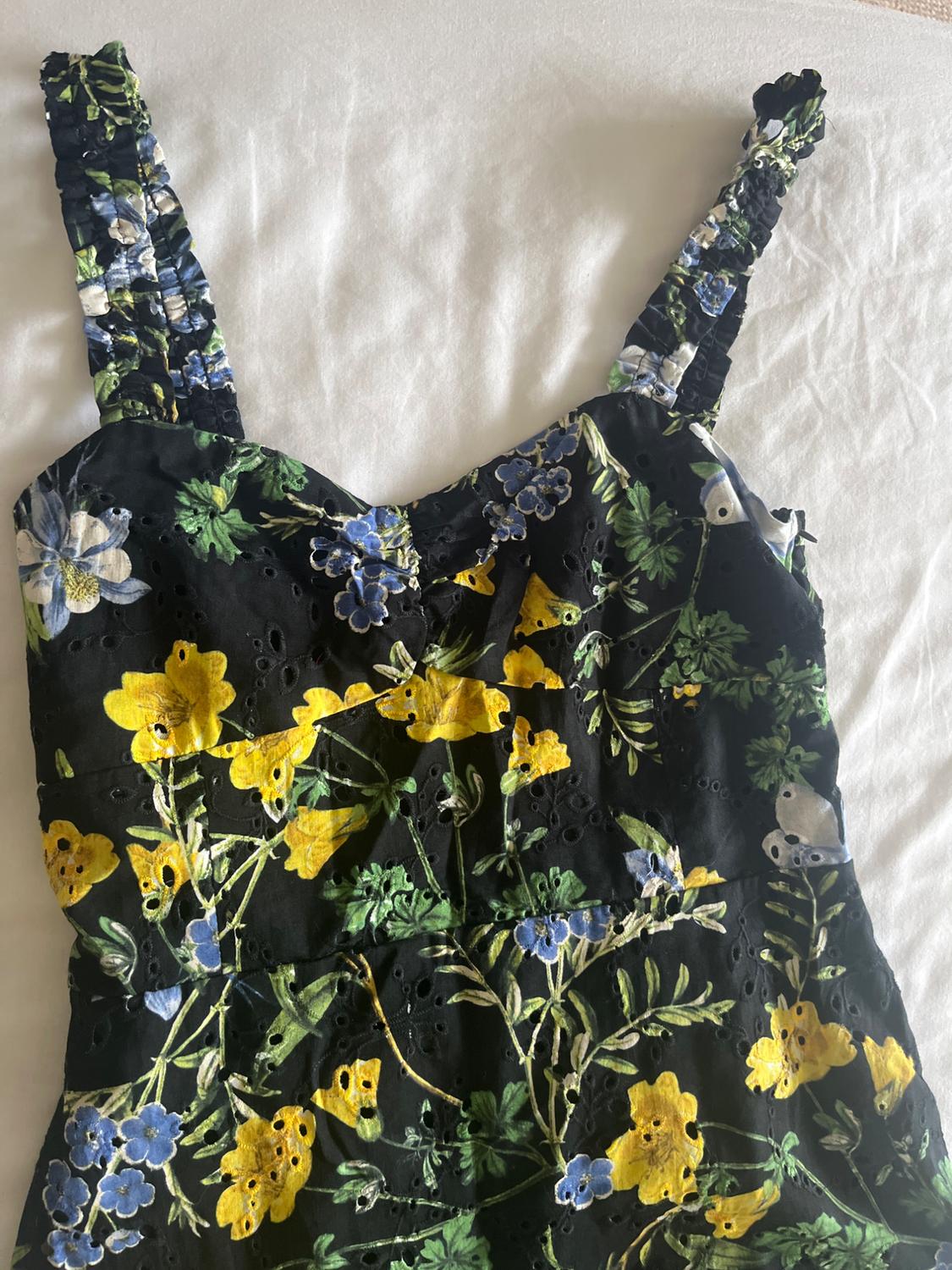 FLORAL PRINT MIDI DRESS - Image 4