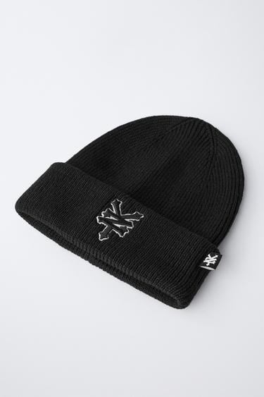 ZOO YORK © X ZARA KNIT HAT - Black by Zara - Image 1