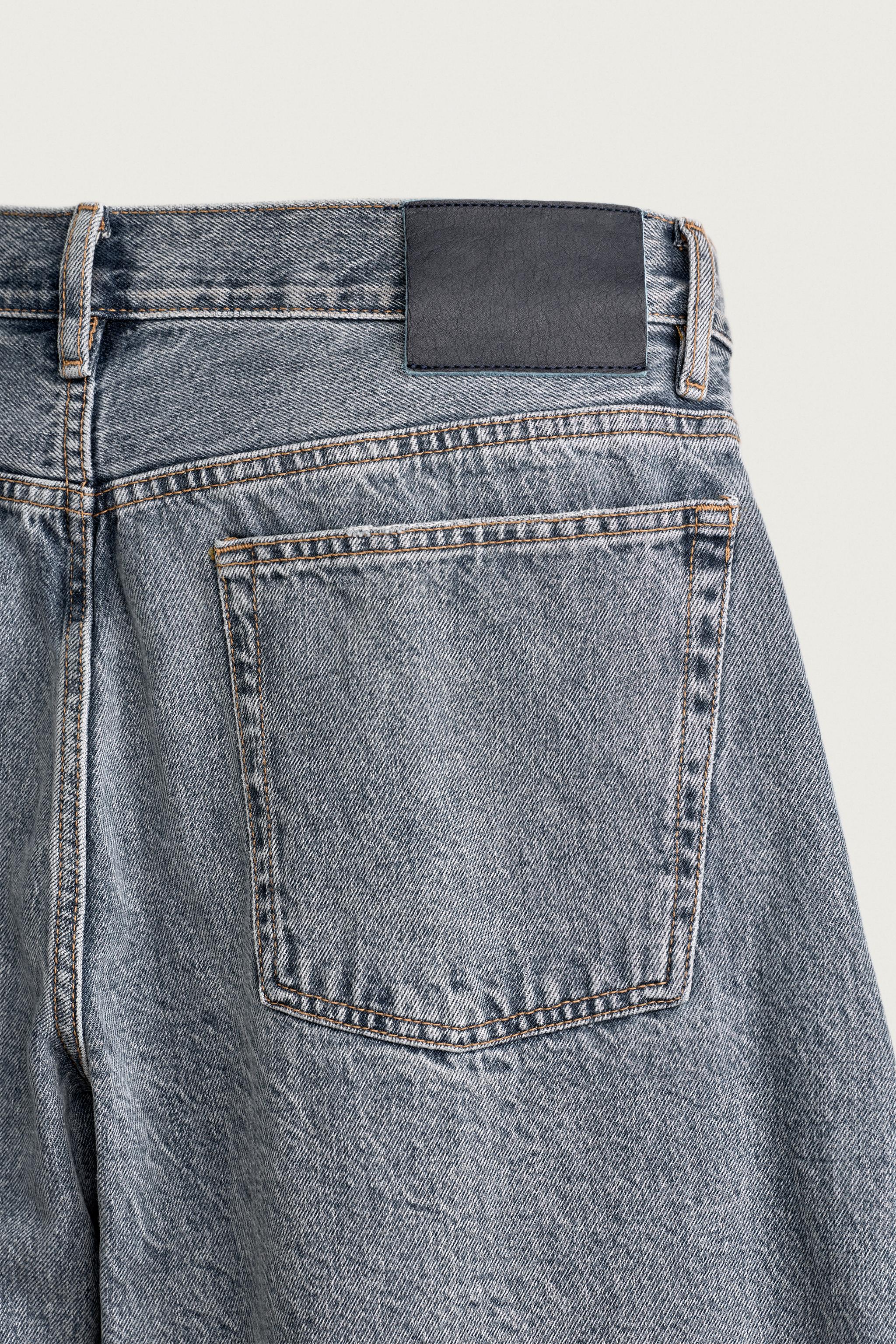 Мужские джинсы Zara BARREL FIT JEANS — фото 10