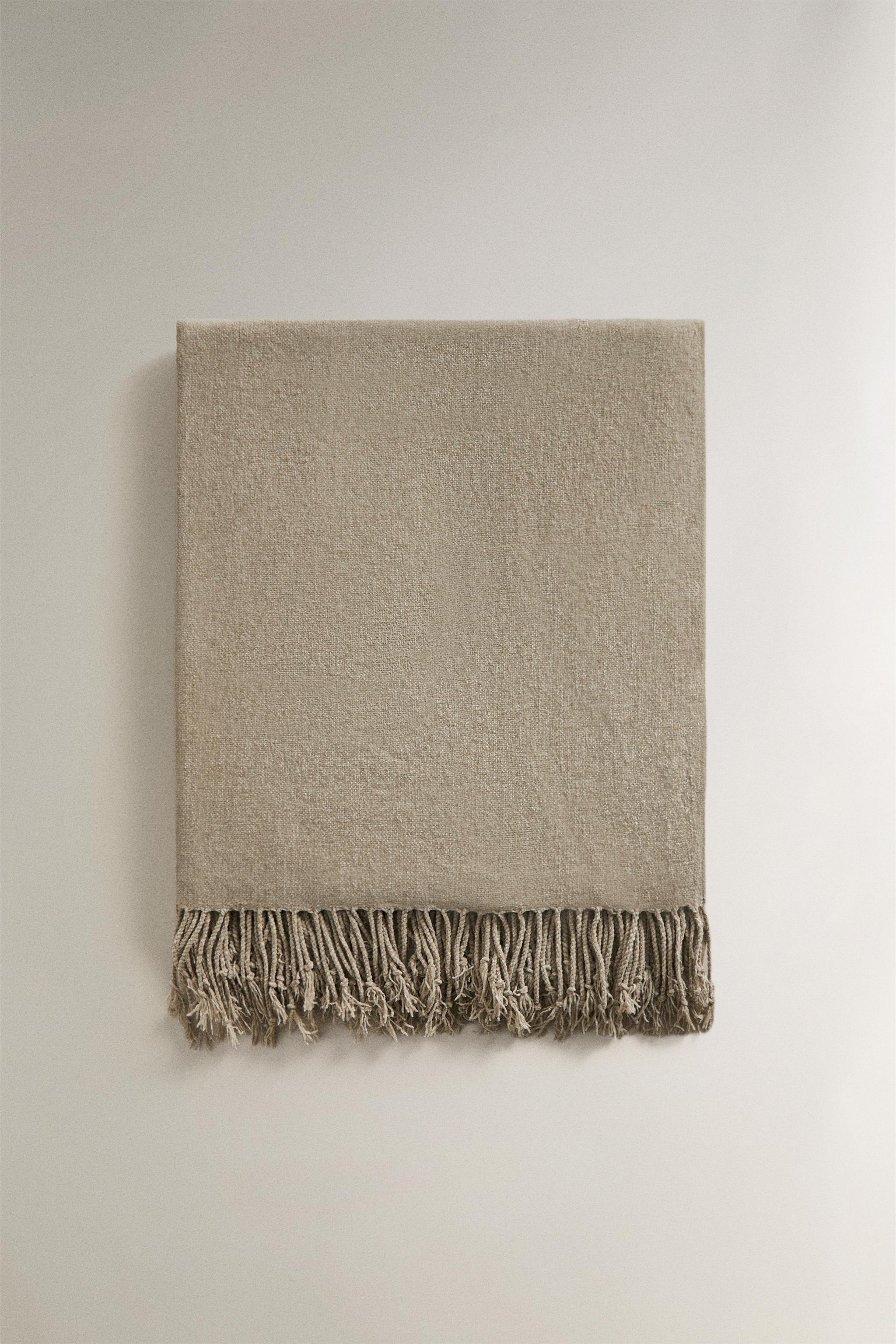 PLAID CHENILLE